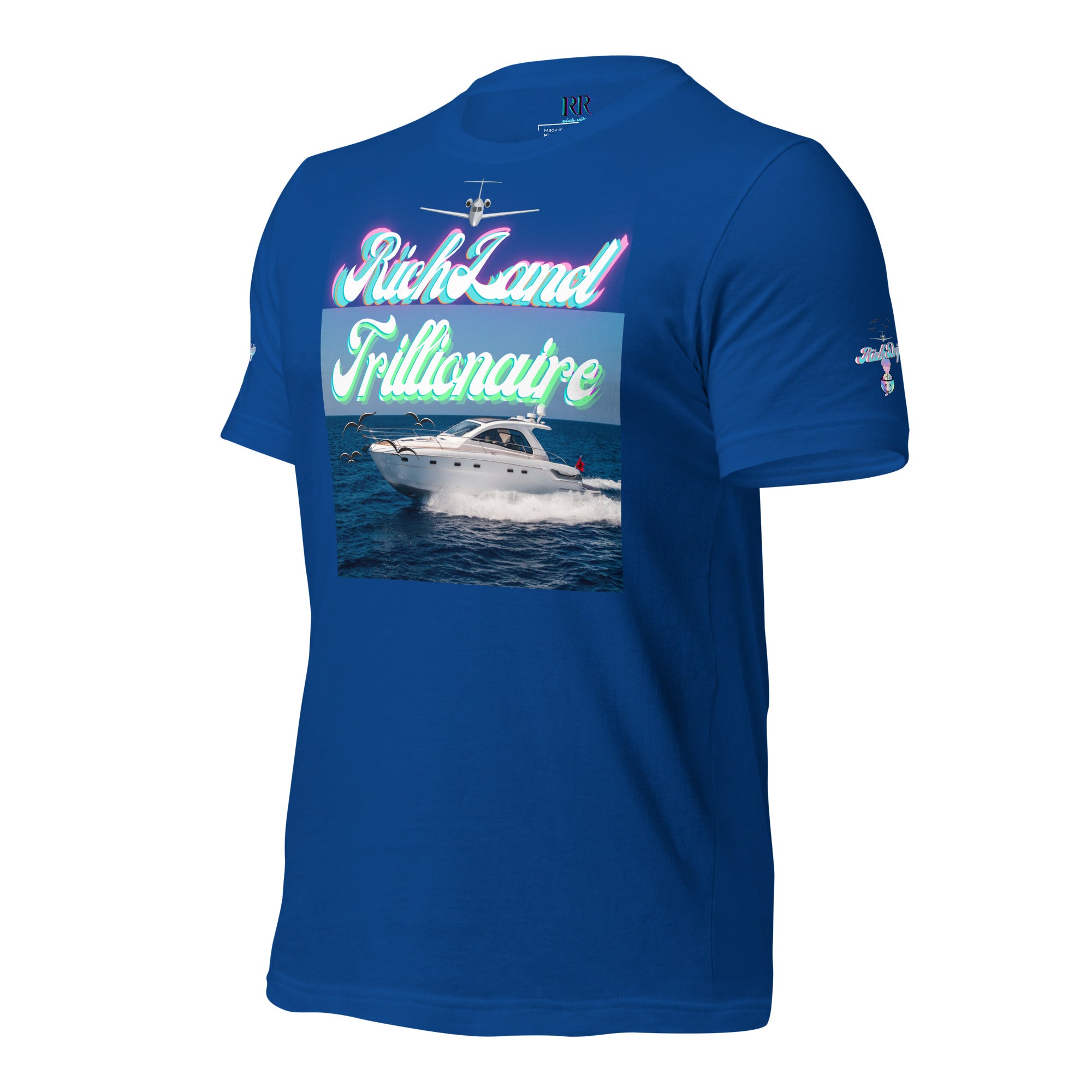 Rich Drip Rich Land Trillionaire Work Hard Play Hard 24/7 - Unisex t-shirt