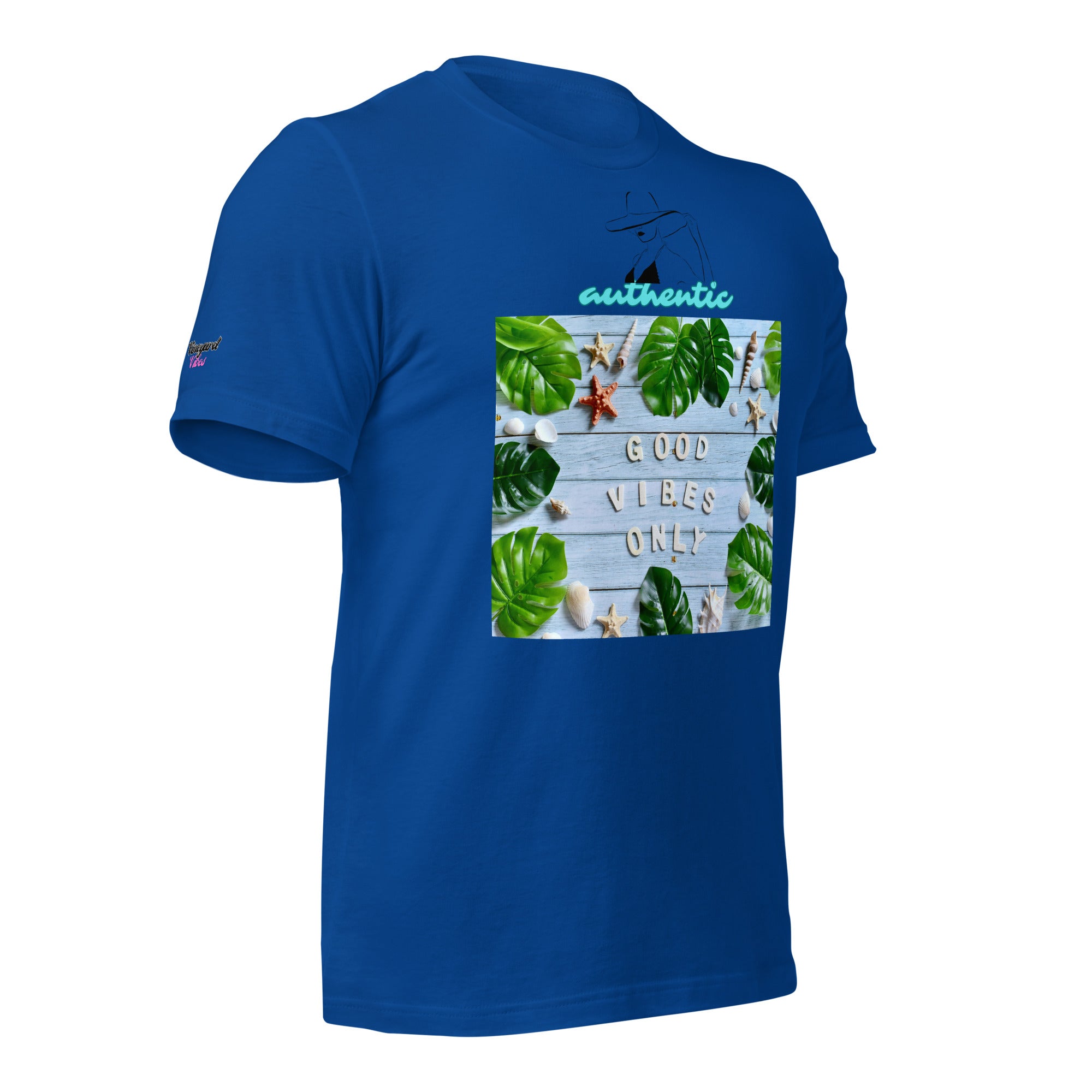 Vineyard Vibes Green Leaf Good Vibes Unisex t-shirt