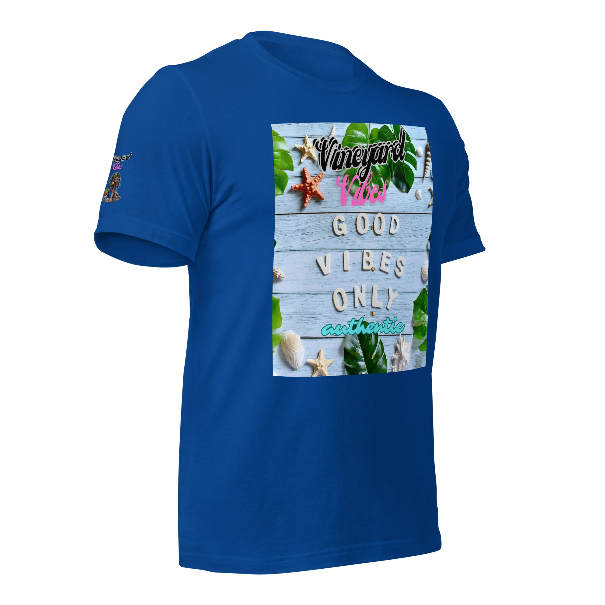 Vineyard Vibes Green Leaf Good Vibes 1.0 - Unisex t-shirt