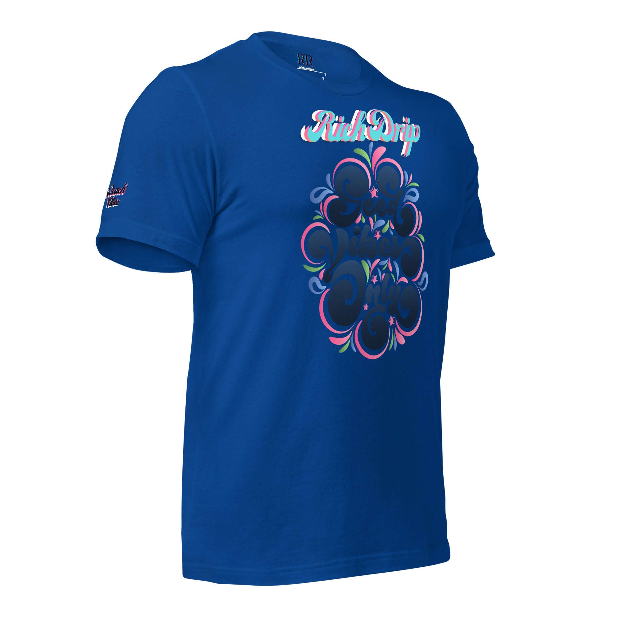 Rich Drip Good Vibes Only Blurple - Unisex t-shirt