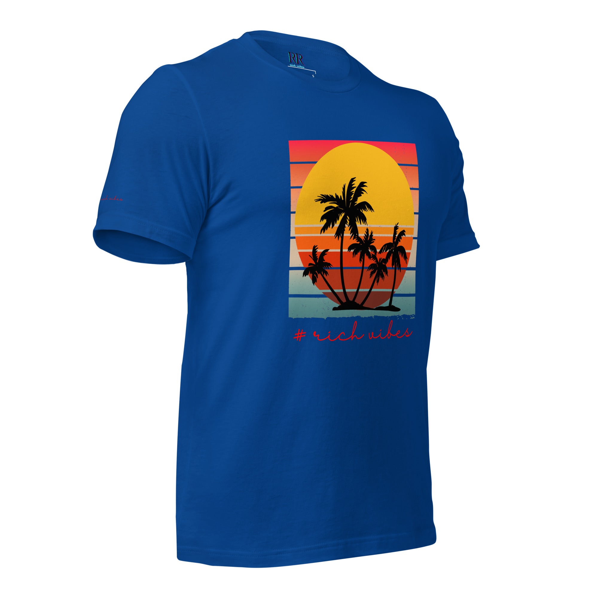 RV5 Sunset Squared Circle - Unisex Staple T-Shirt | Bella + Canvas 3001