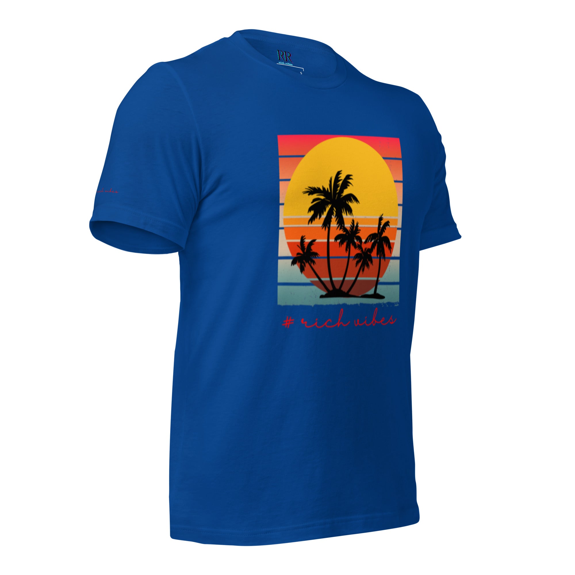 RV5 Sunset Squared Circle - Unisex Staple T-Shirt | Bella + Canvas 3001