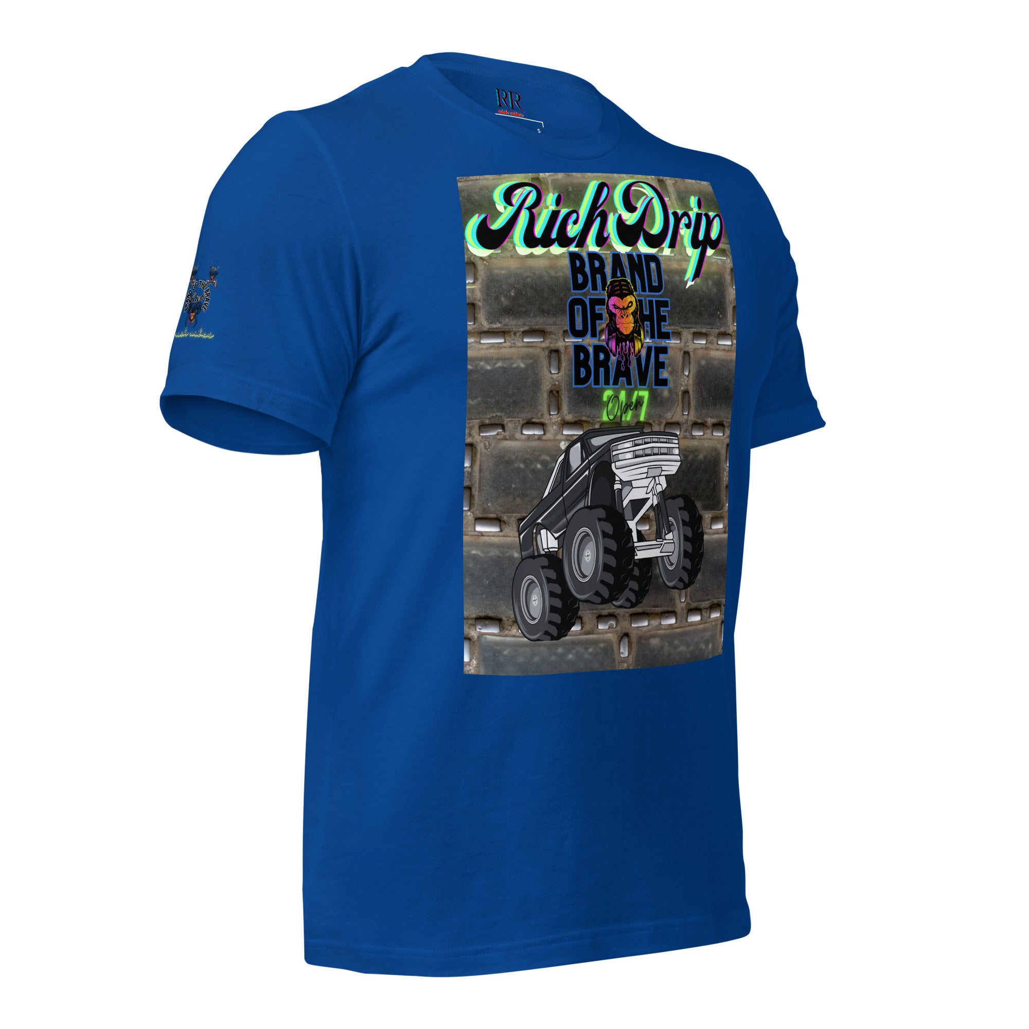 Rich Drip RV Brand Of The Brave 24/7 Monster Truck - Unisex t-shirt