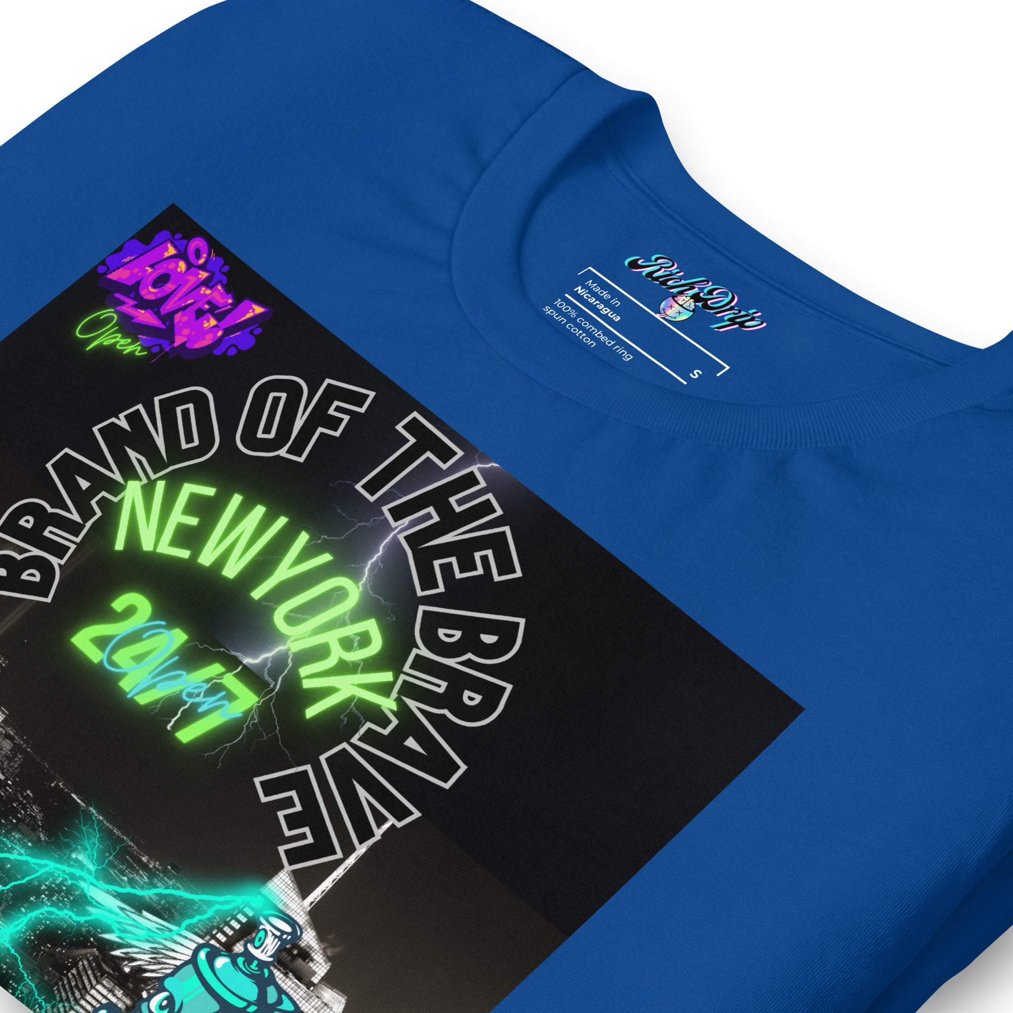 Rich Drip Brand Of The Brave NYC 24/7 - Unisex t-shirt