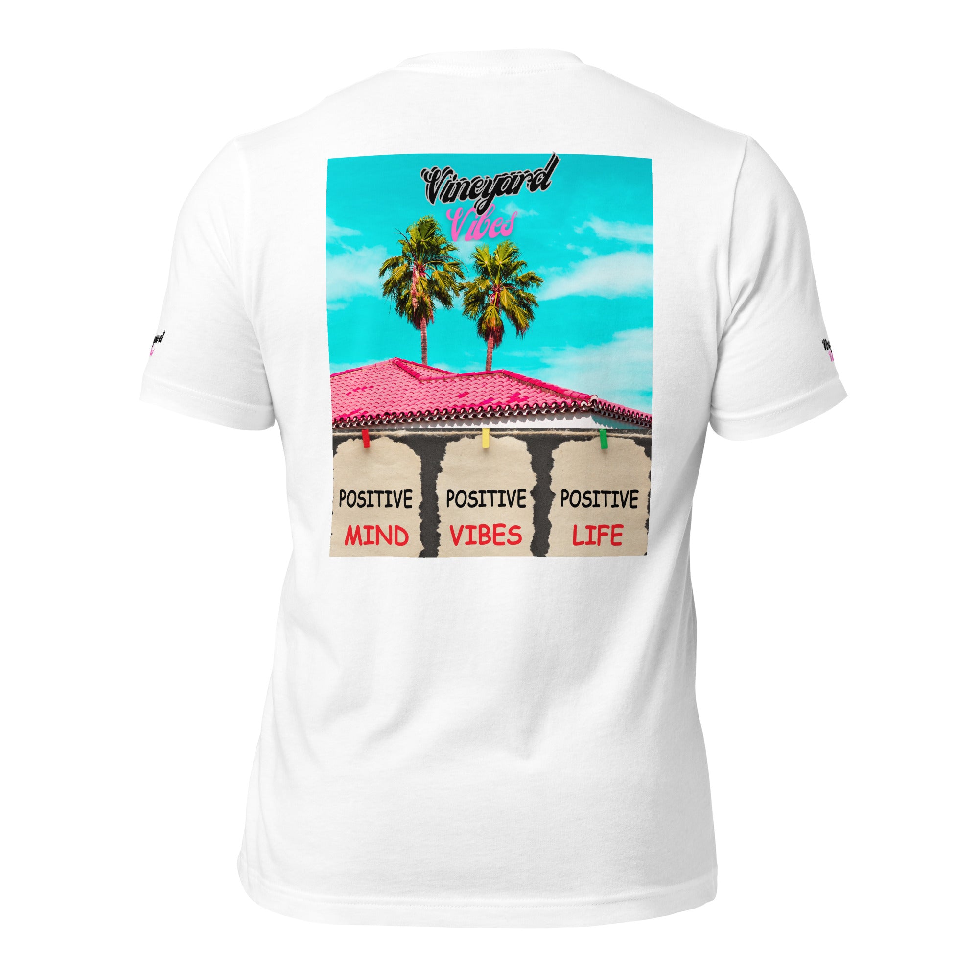 Vineyard Vibes Green Leaf Good Vibes Unisex t-shirt