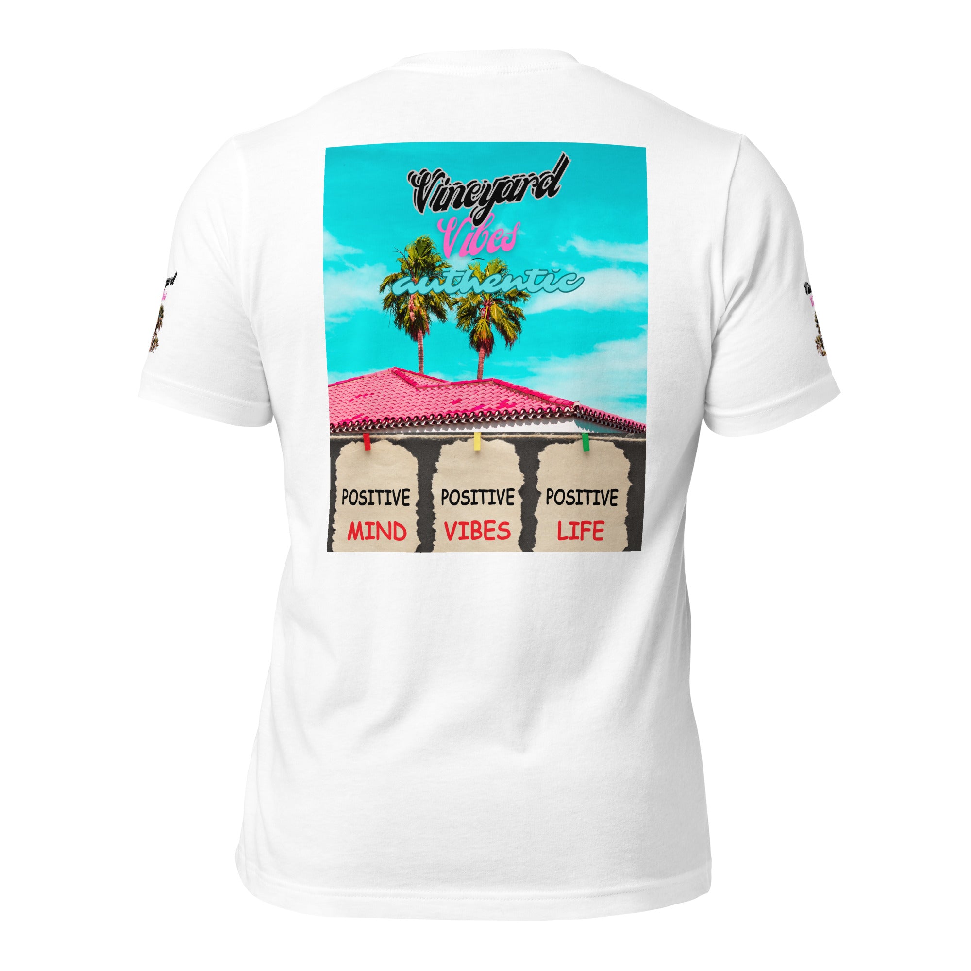 Vineyard Vibes Authentic Beach Front Good Vibes - Unisex t-shirt