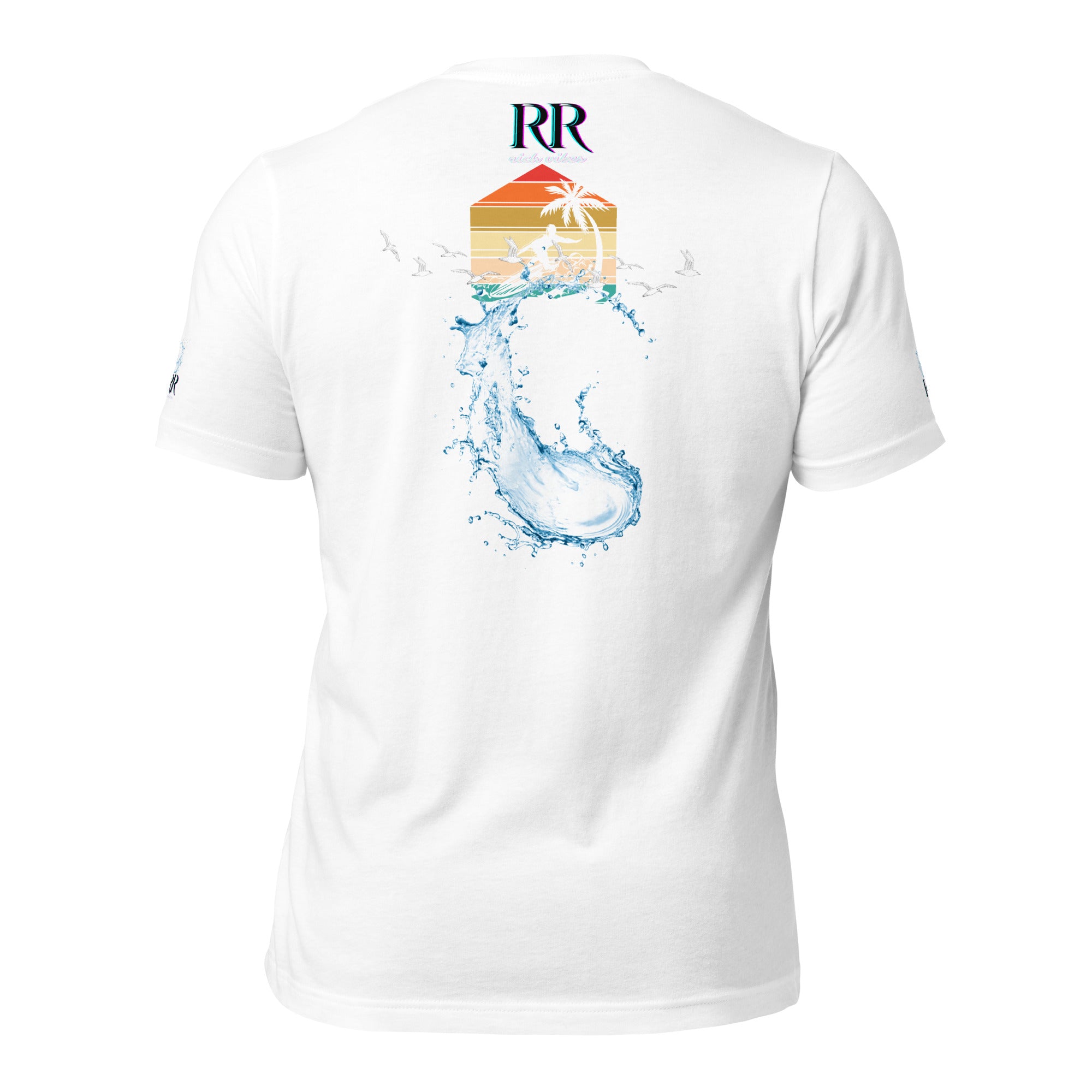 Rich Drip Surf Board Walk - Unisex t-shirt Pastel