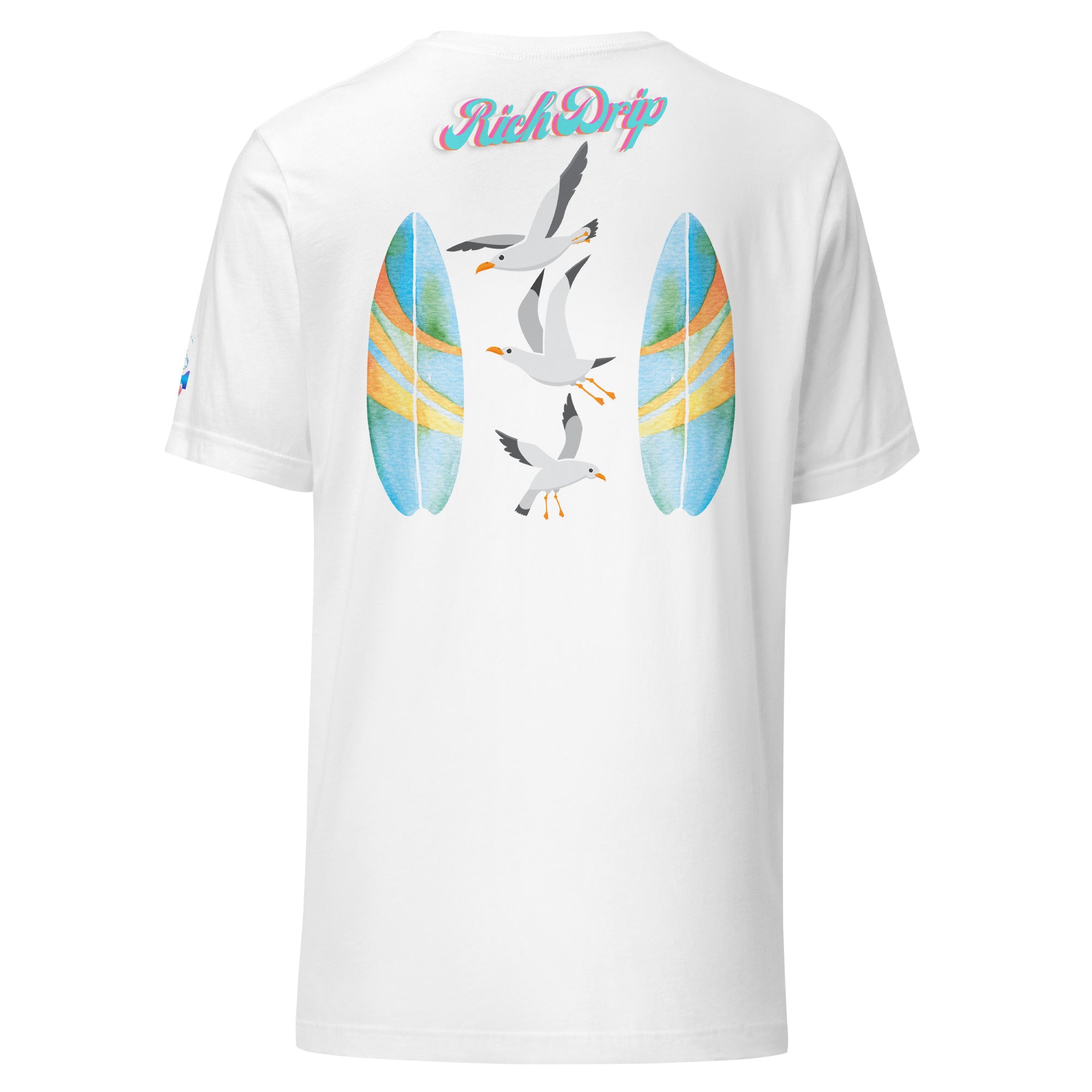 Rich Drip Blue Skies Beach Vibes RR - Unisex t-shirt