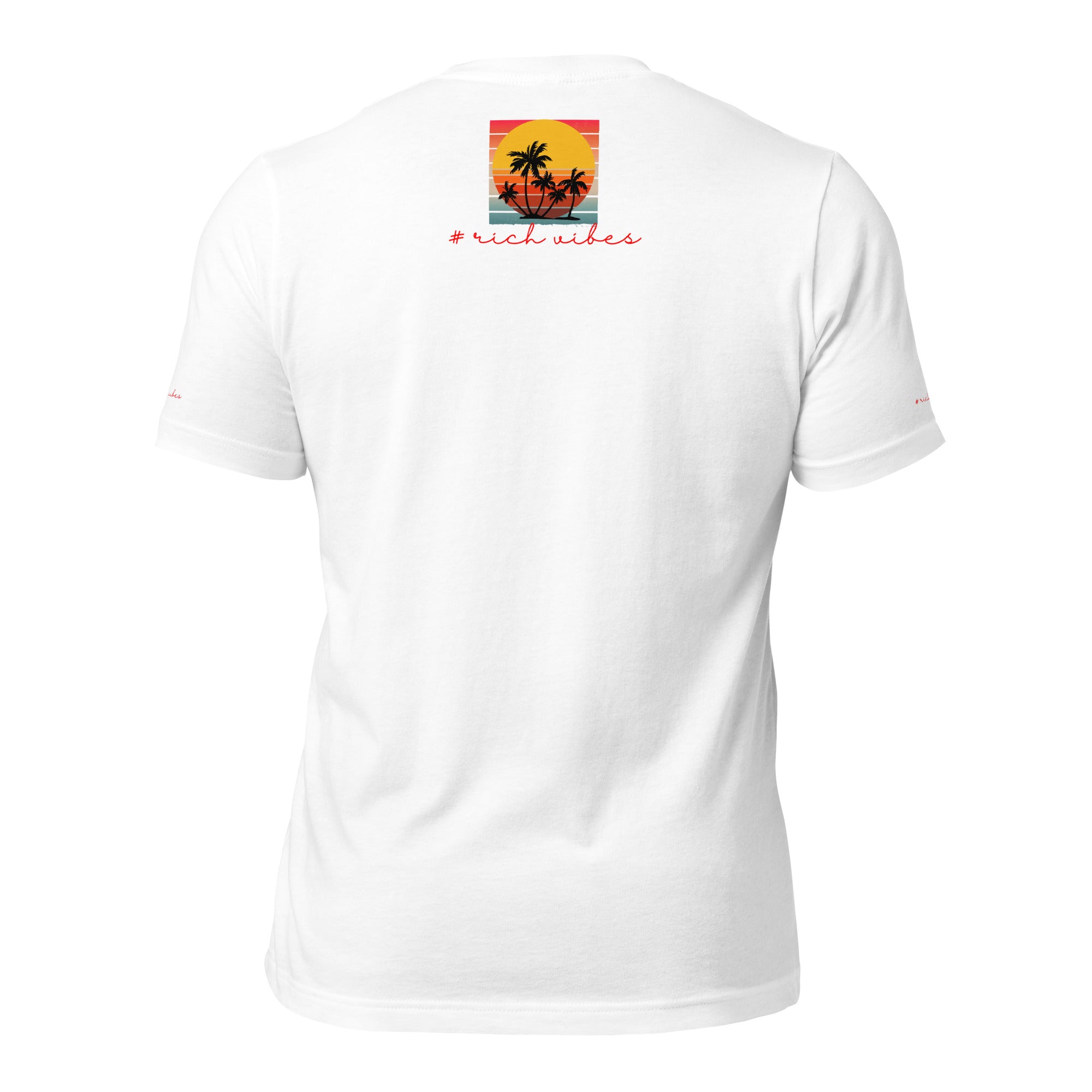 Rich Vibes Vitamin Sea - Unisex Staple T-Shirt | Bella + Canvas 3001 Pastel