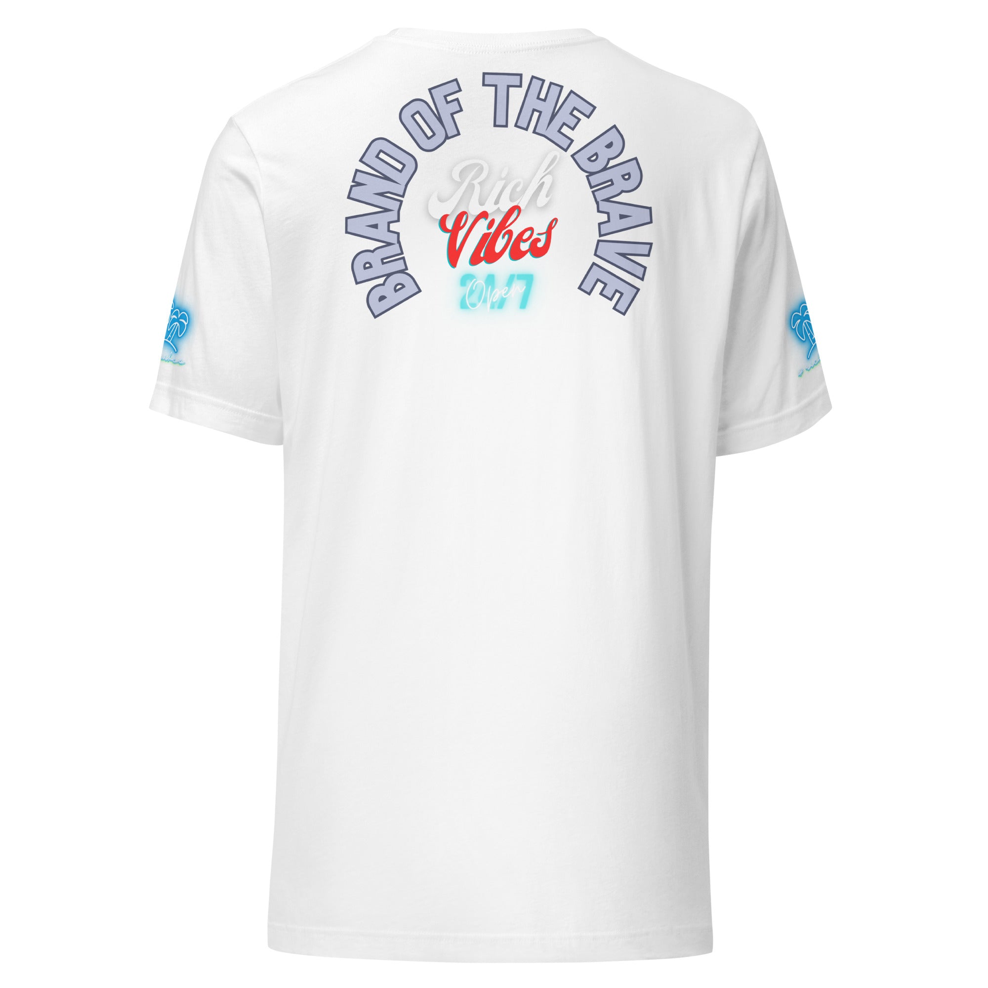 Rich Vibes Motor Sport Miami White Rari White - Unisex t-shirt