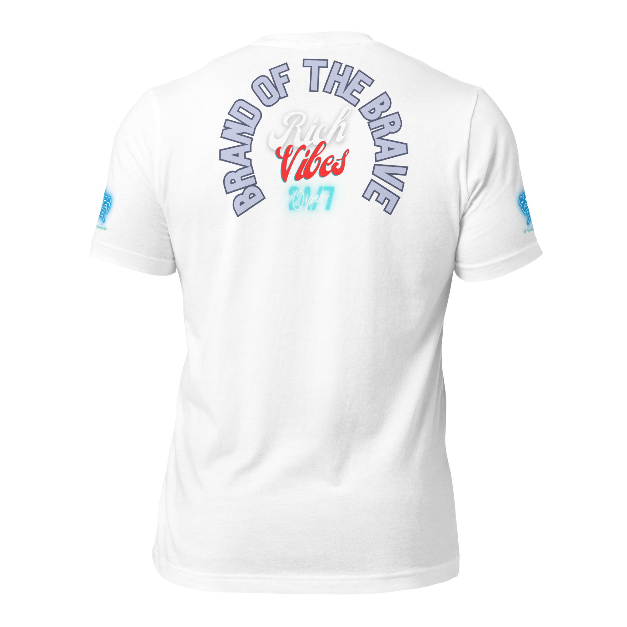 Rich Vibes Motor Sport Miami White Rari White - Unisex t-shirt