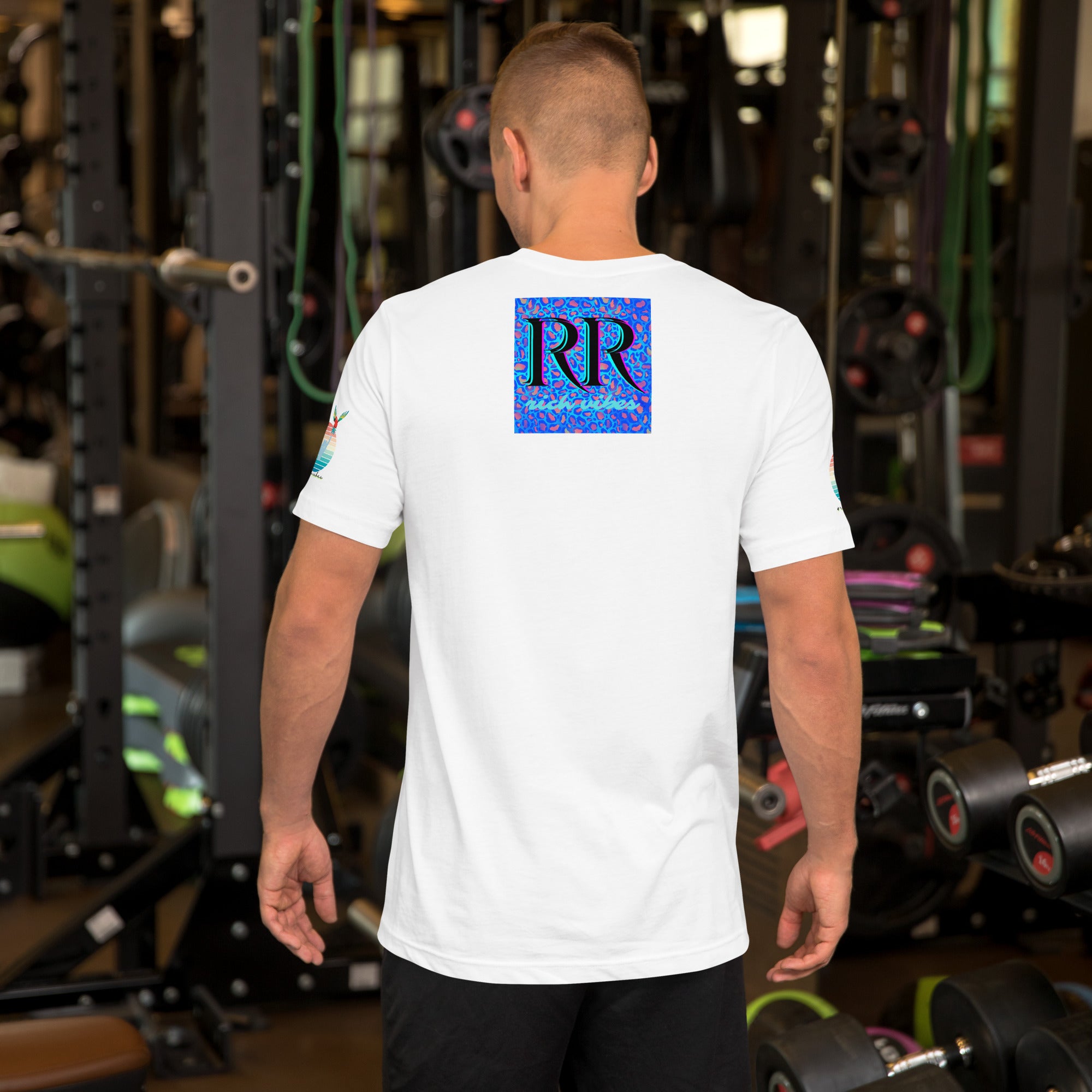 Rich Drip Good Vibes Multi Colored Circle 1.0 - Unisex t-shirt White