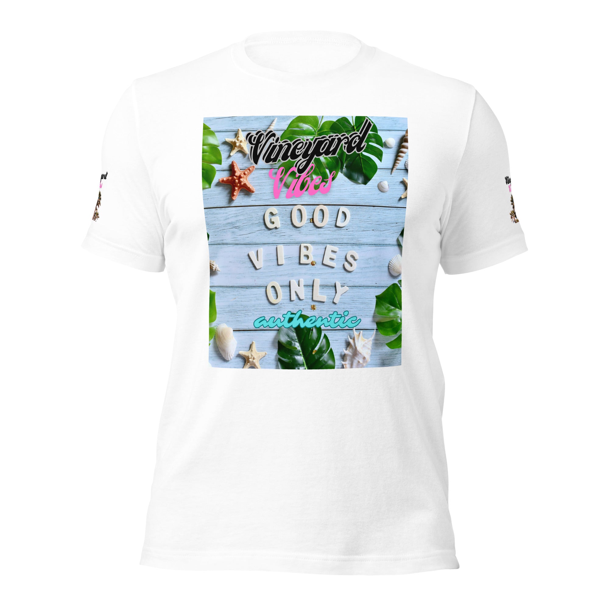 Vineyard Vibes Green Leaf Good Vibes 1.0 - Unisex t-shirt