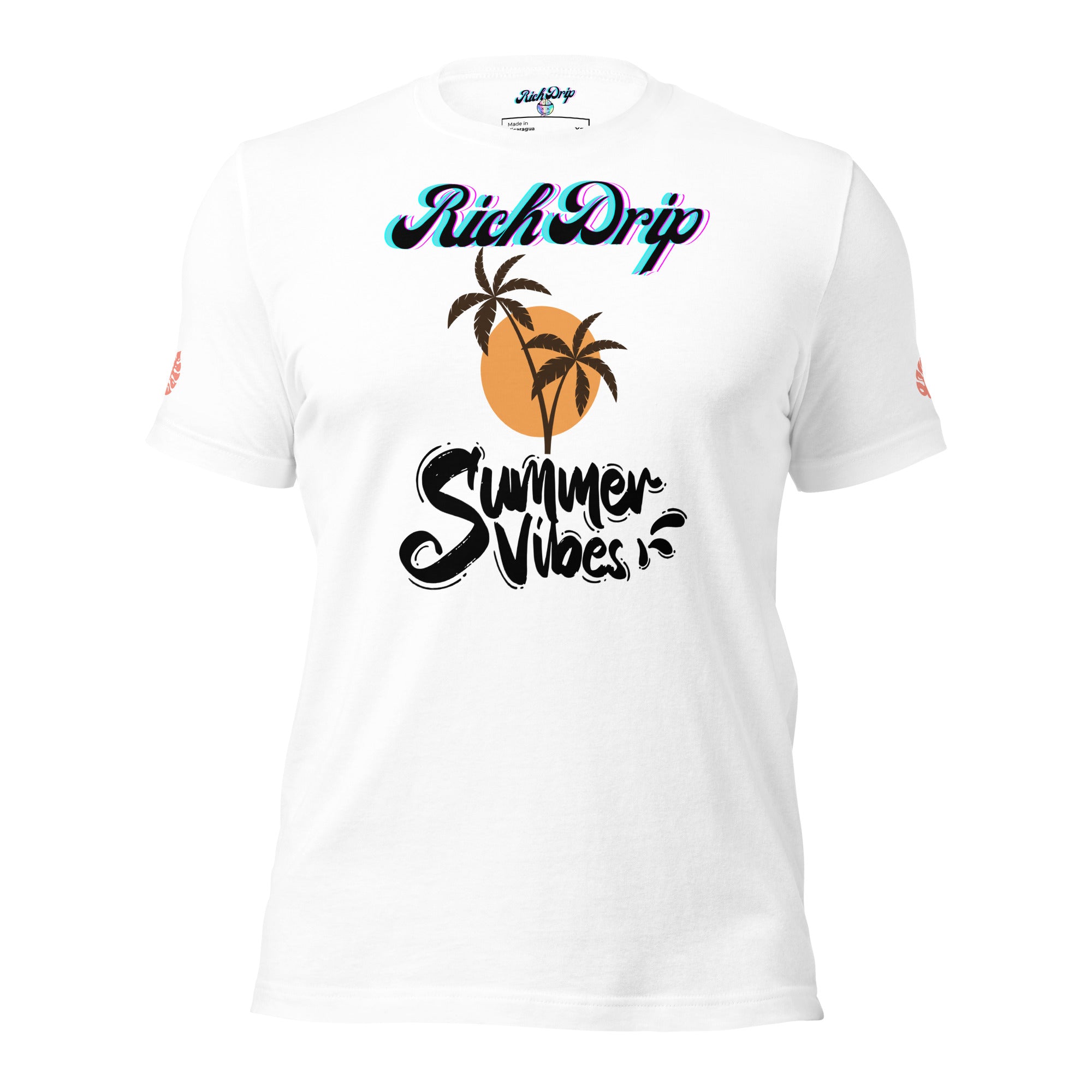 Rich Drip Summer Vibes Logo "Enjoy Every Moment" - Unisex t-shirt