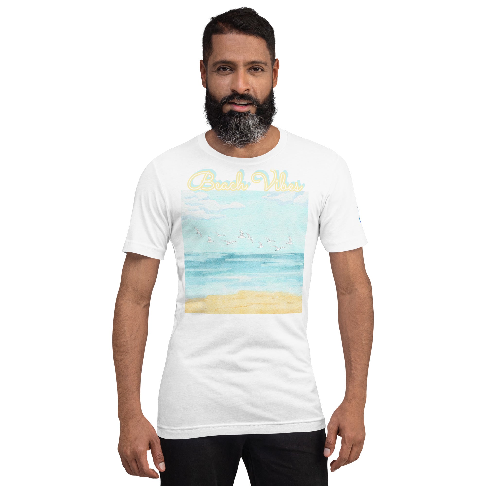 Rich Drip Blue Skies Beach Vibes RR - Unisex t-shirt