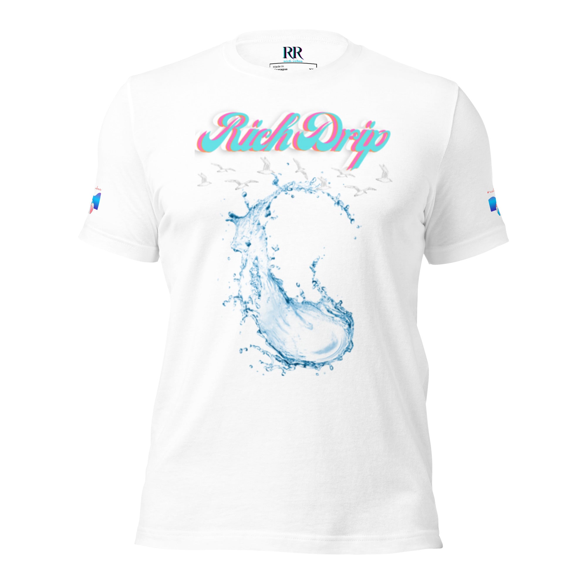 Rich Vibes RR Rich Drip 1.0 - Unisex t-shirt White
