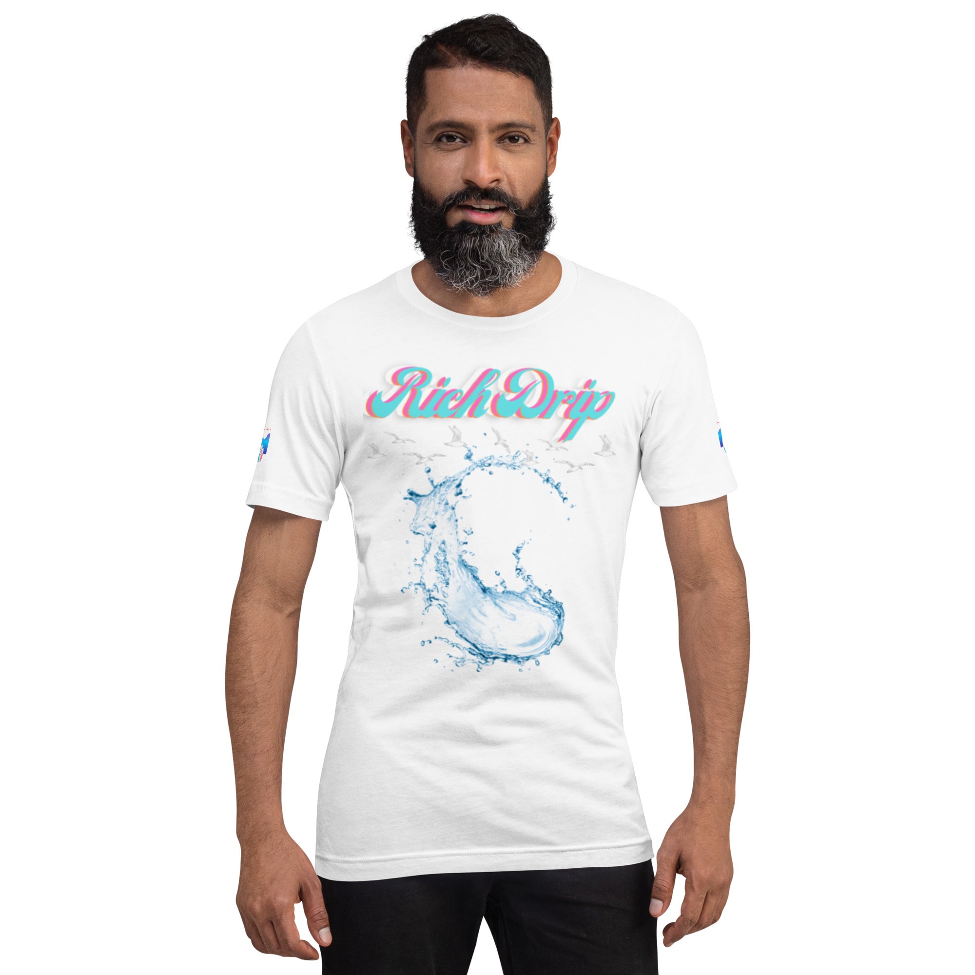Rich Vibes RR Rich Drip 1.0 - Unisex t-shirt White