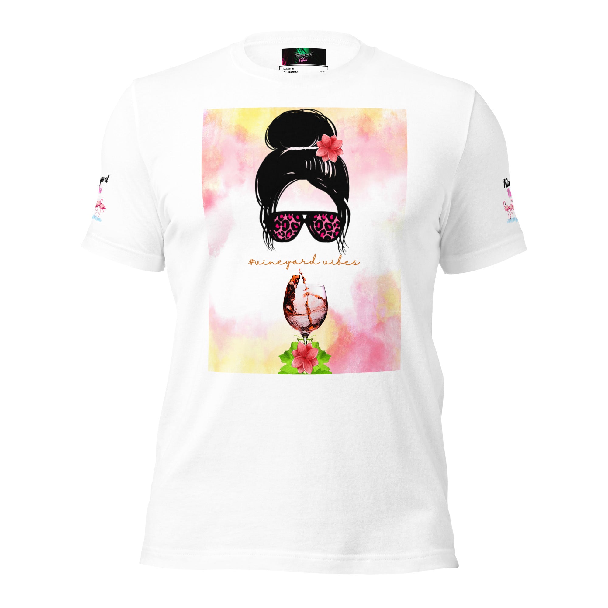 Vineyard Vibes Water Colors Pastel - Unisex t-shirt