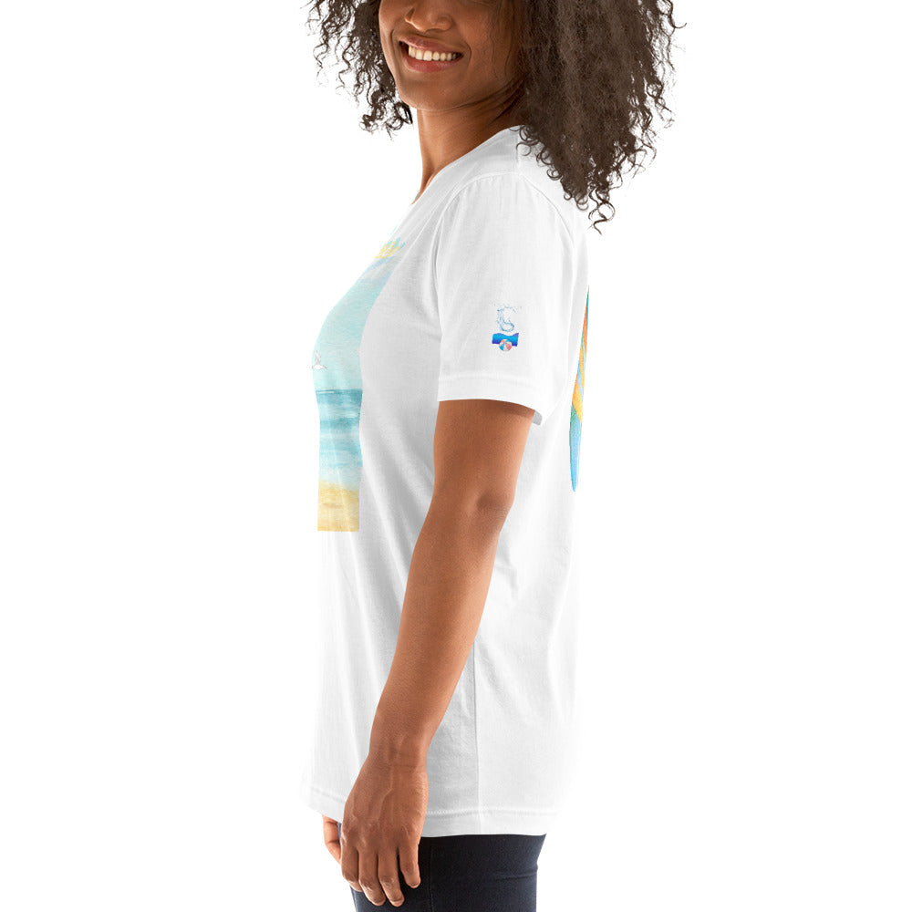 Rich Drip Blue Skies Beach Vibes RR - Unisex t-shirt
