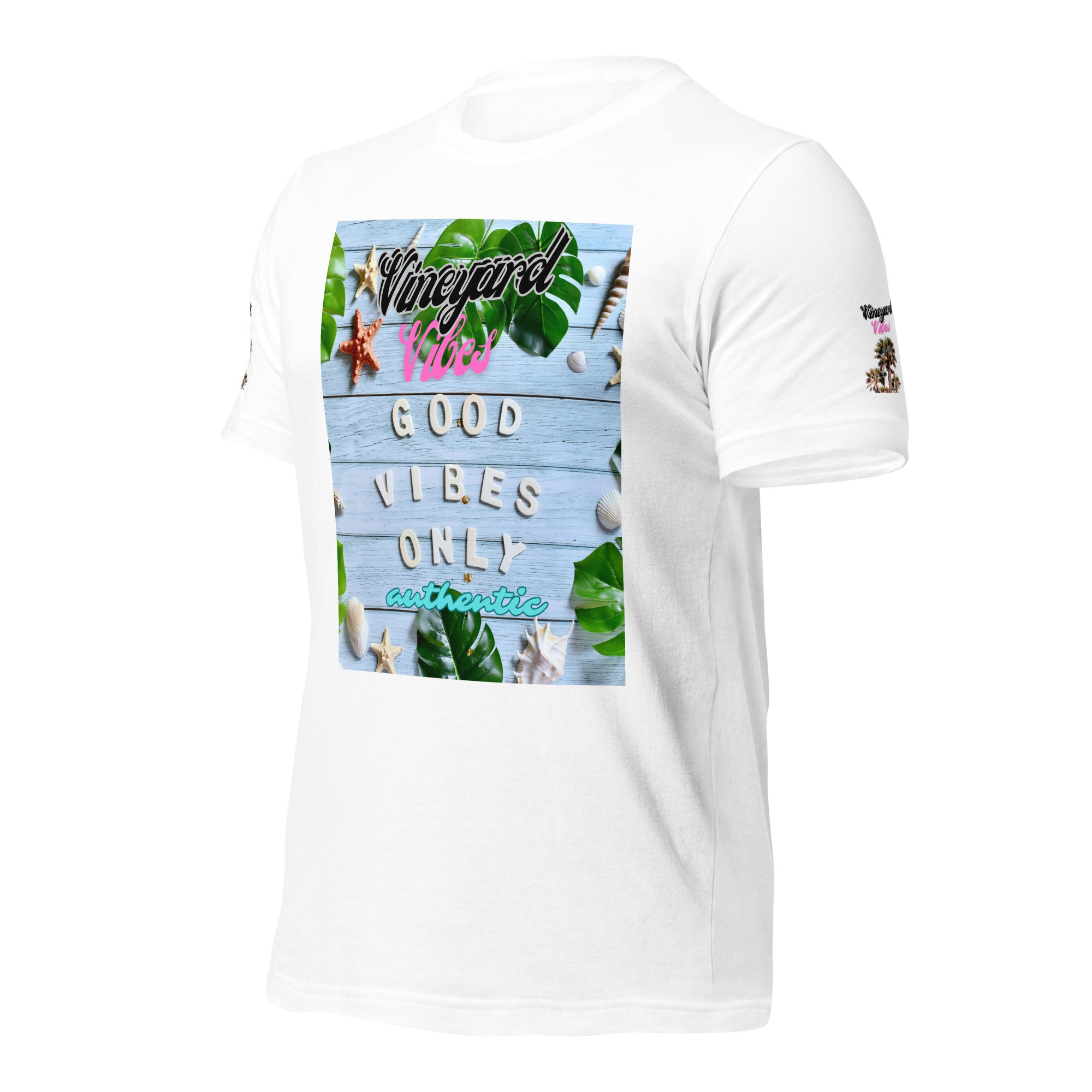 Vineyard Vibes Green Leaf Good Vibes 1.0 - Unisex t-shirt