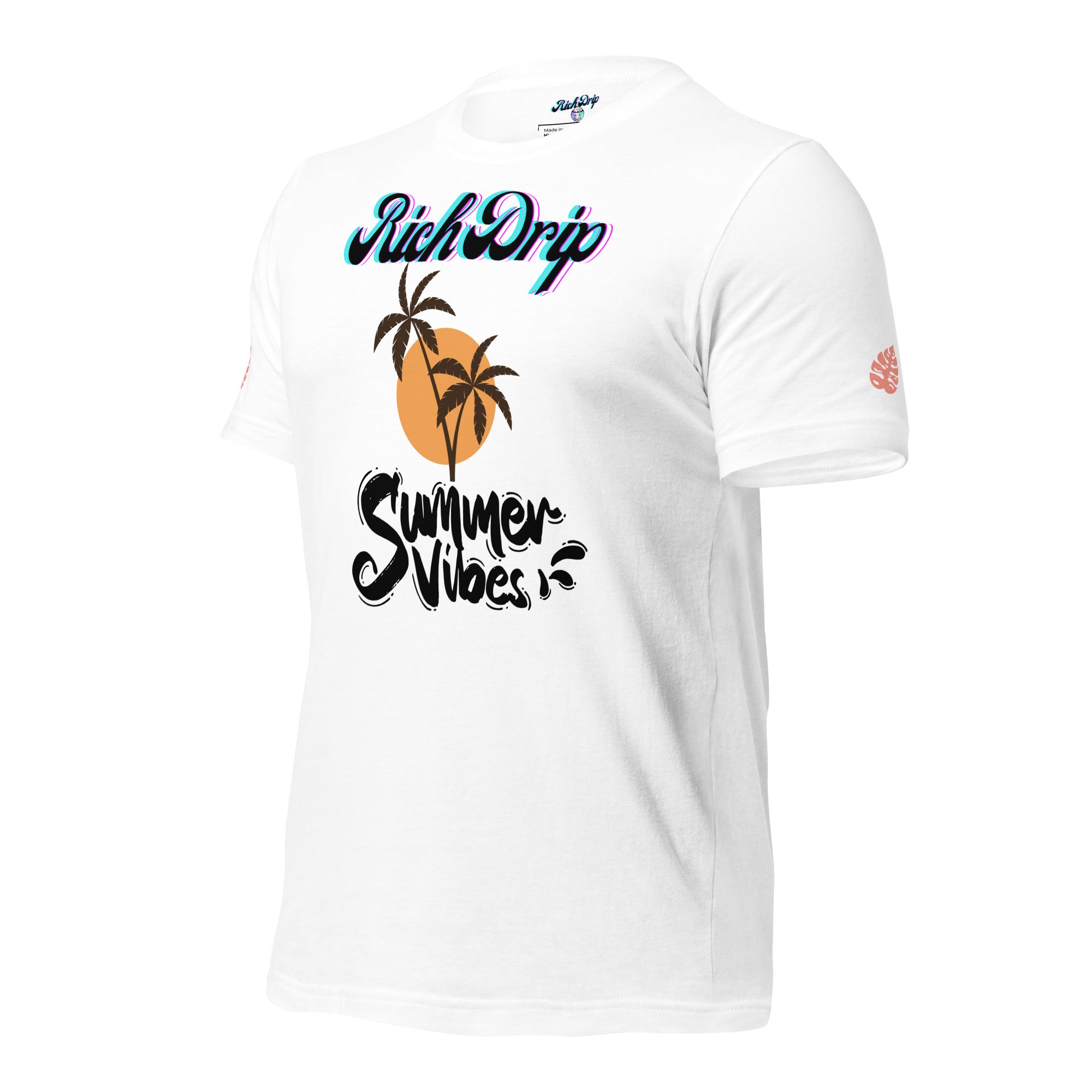 Rich Drip Summer Vibes Logo "Enjoy Every Moment" - Unisex t-shirt