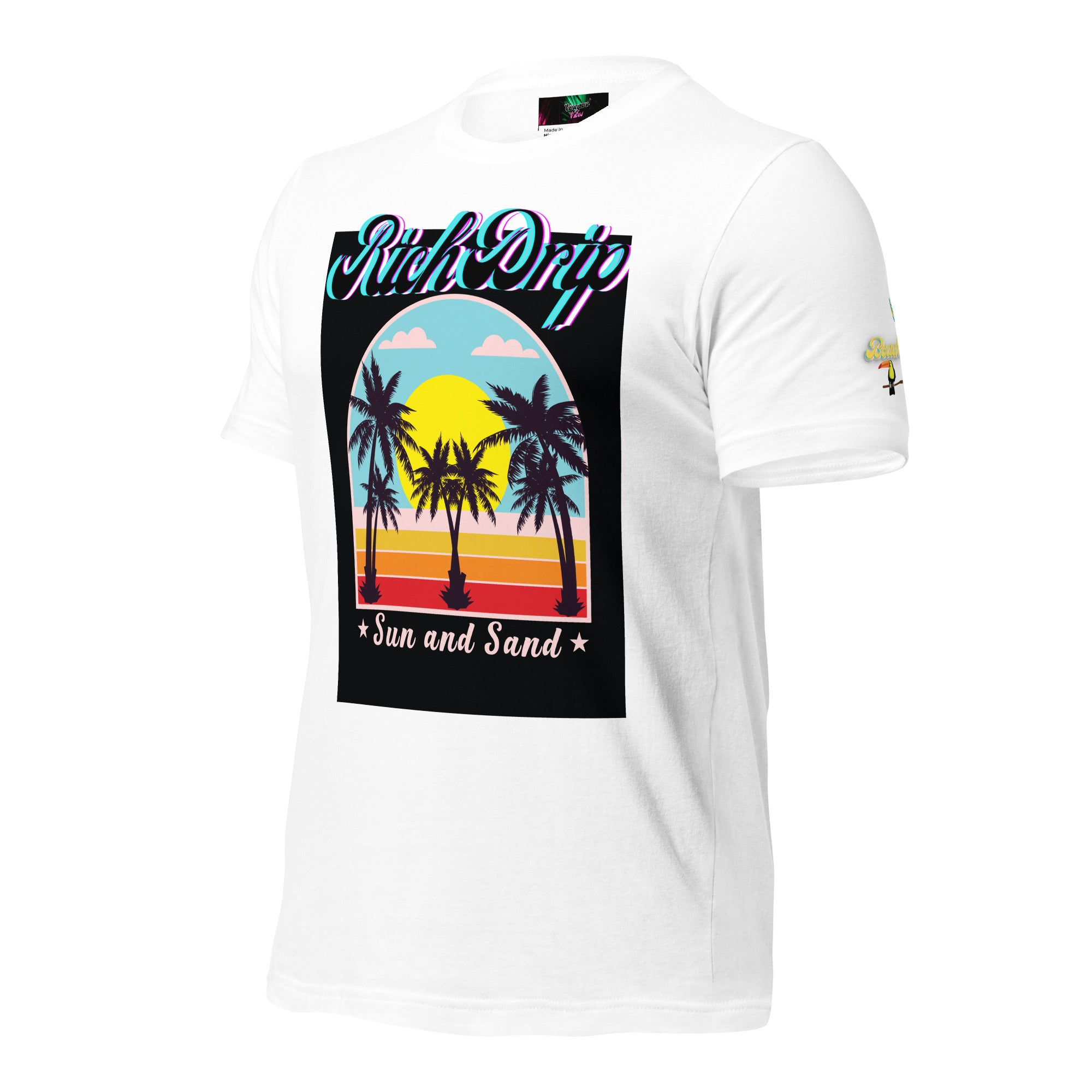 Rich Drip RR Golden Beach Sun and Sand - Unisex t-shirt