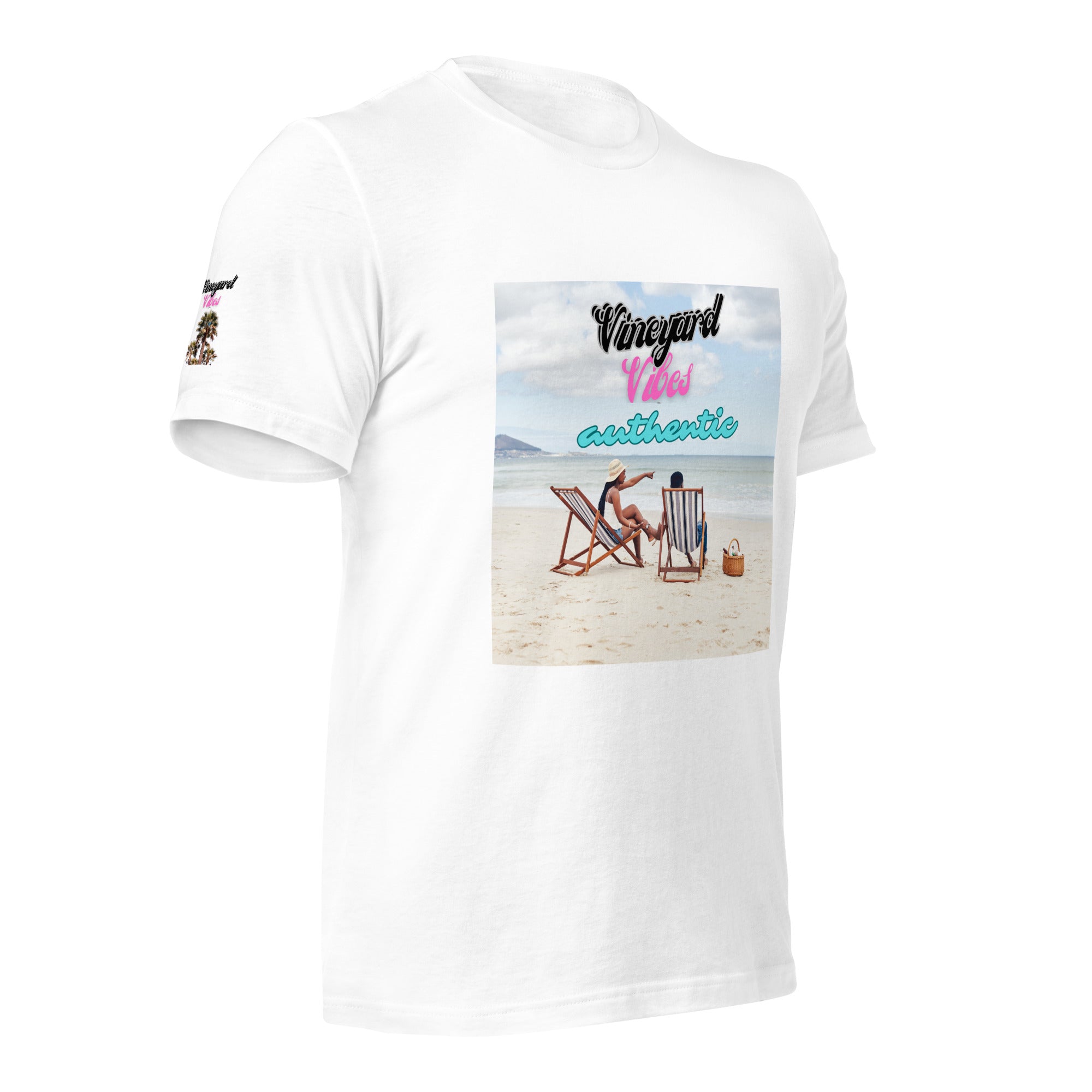 Vineyard Vibes Authentic Beach Front Good Vibes - Unisex t-shirt