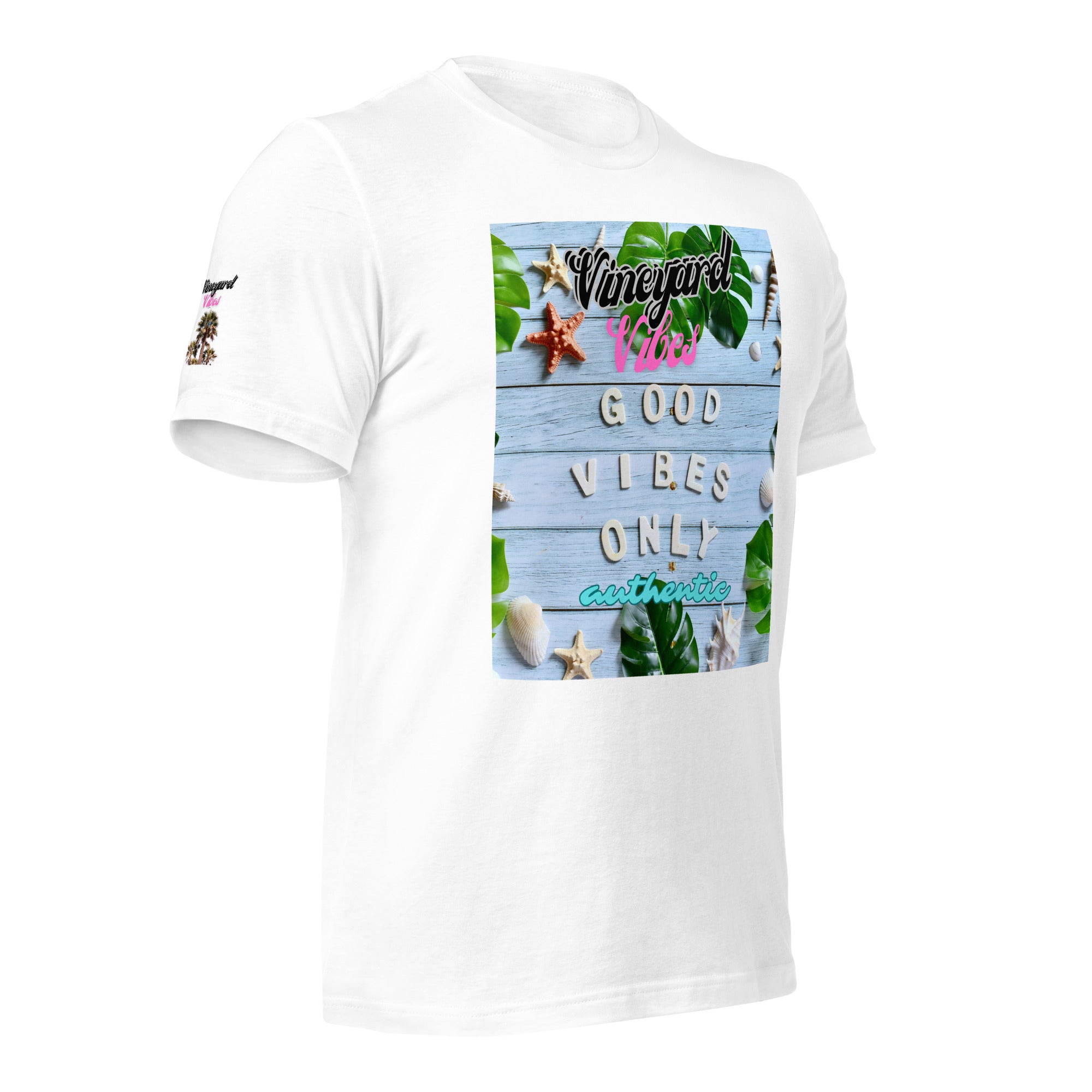 Vineyard Vibes Green Leaf Good Vibes 1.0 - Unisex t-shirt