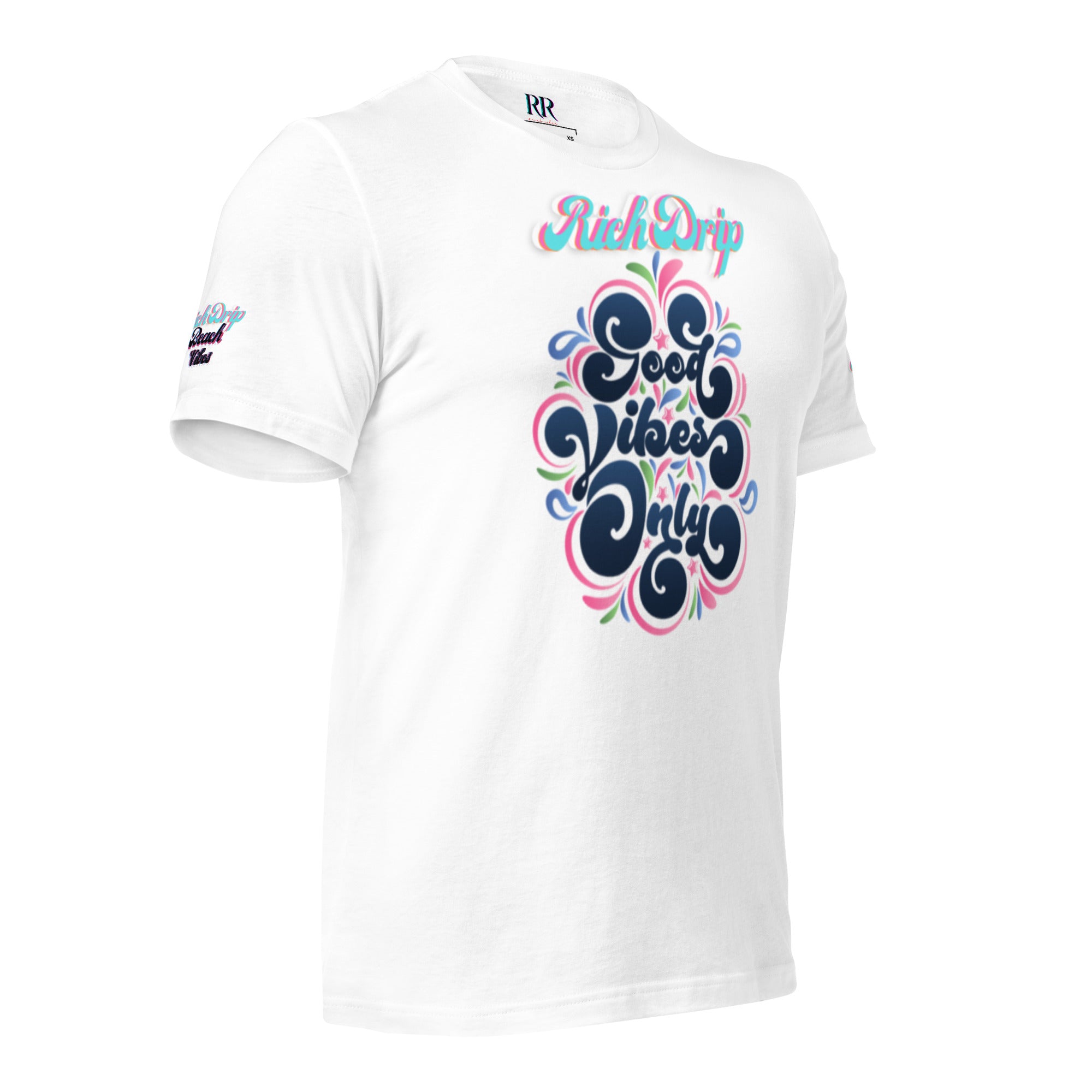 Rich Drip Good Vibes Only Blurple - Pastel Unisex t-shirt