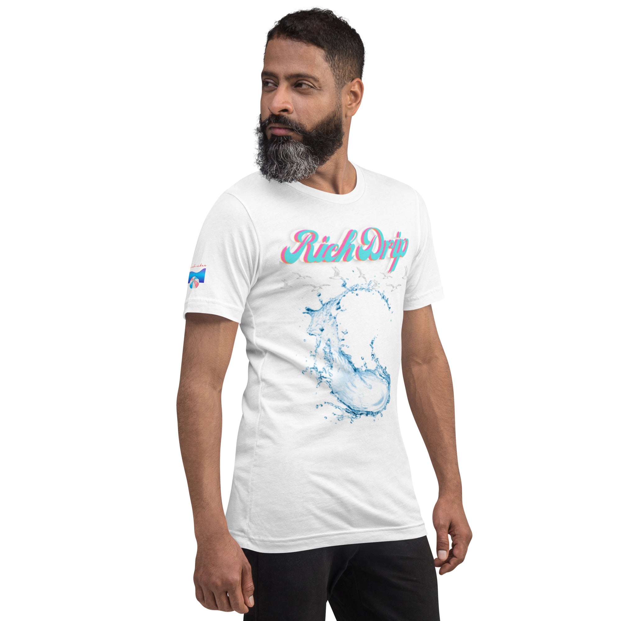 Rich Vibes RR Rich Drip 1.0 - Unisex t-shirt White