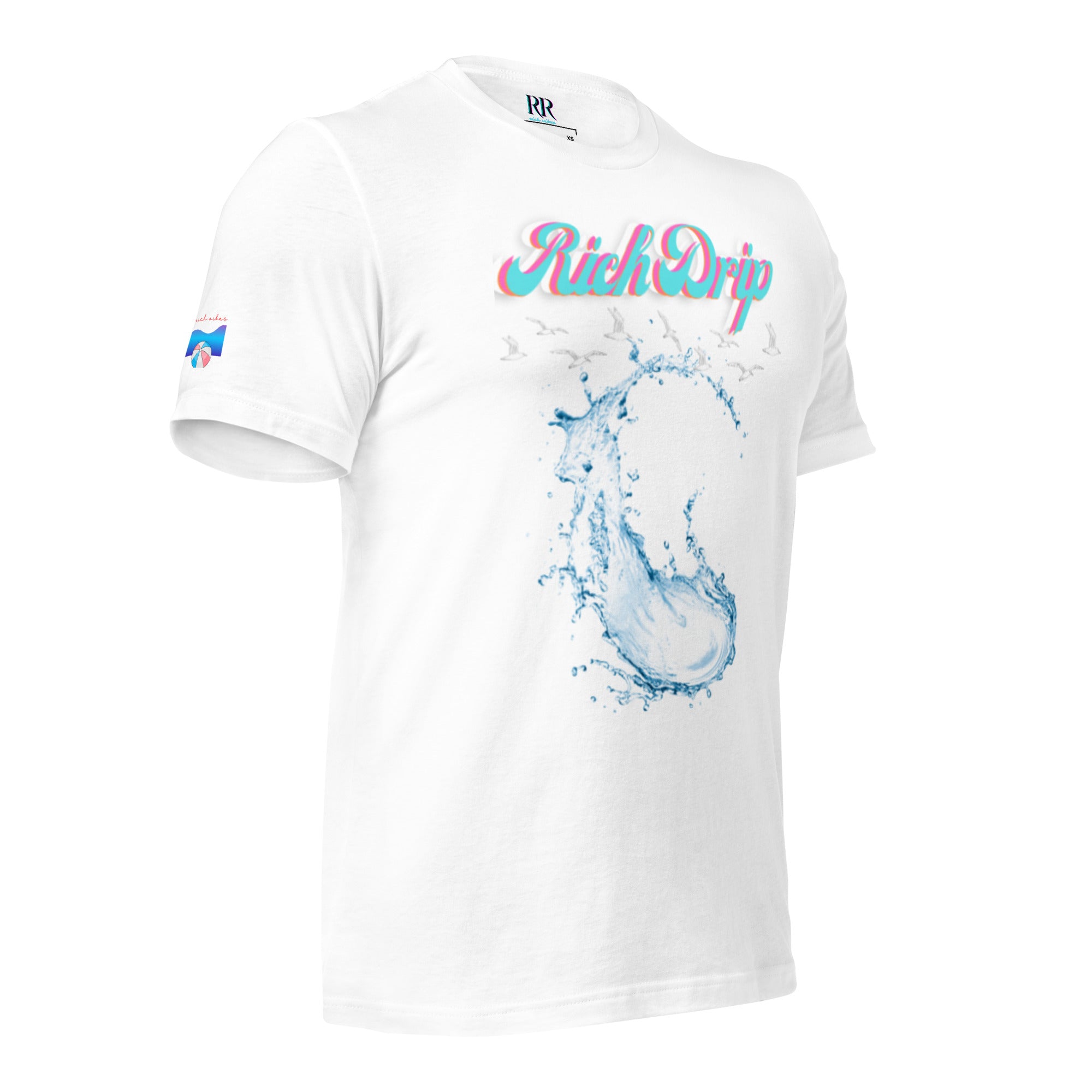 Rich Vibes RR Rich Drip 1.0 - Unisex t-shirt White