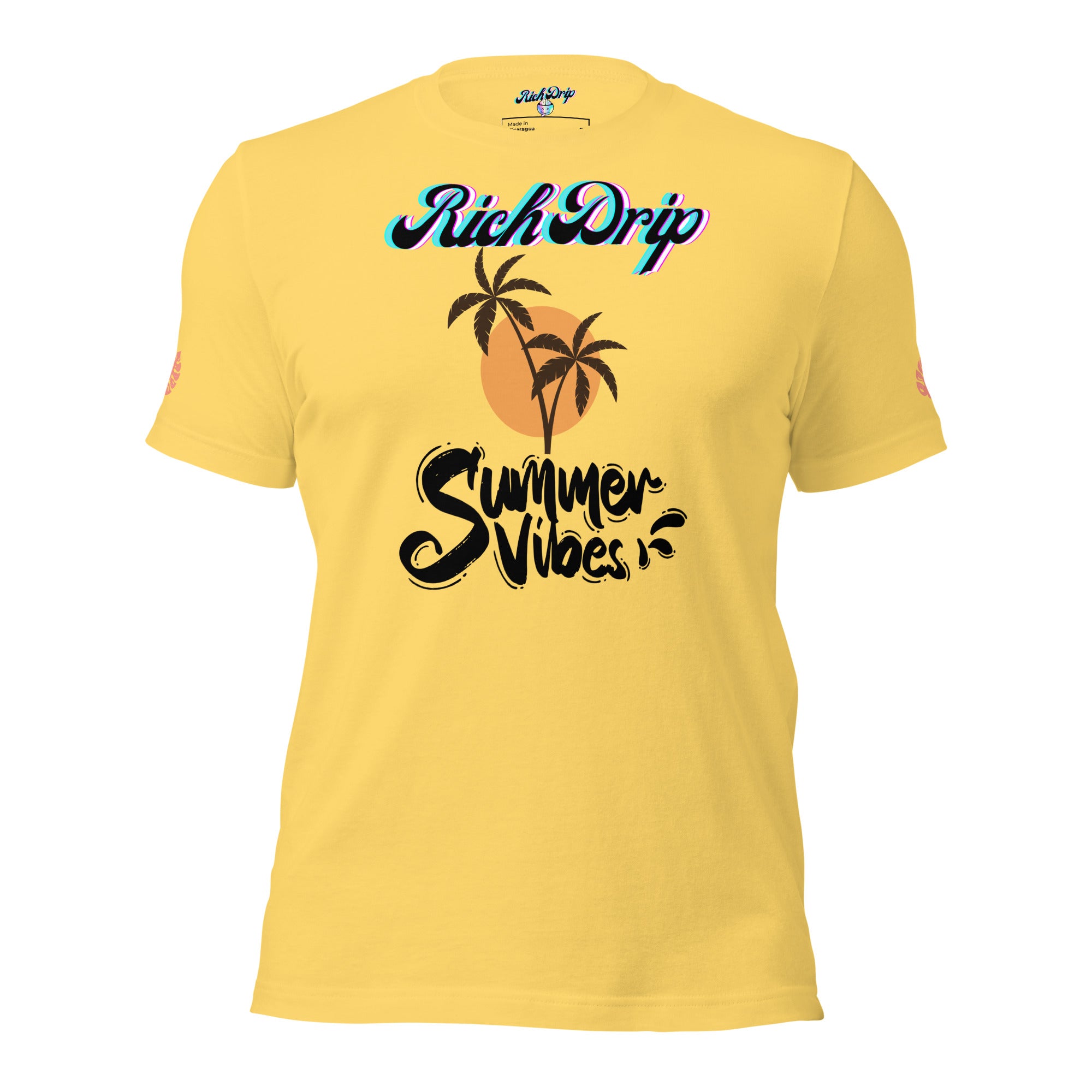 Rich Drip Summer Vibes Logo "Enjoy Every Moment" - Unisex t-shirt