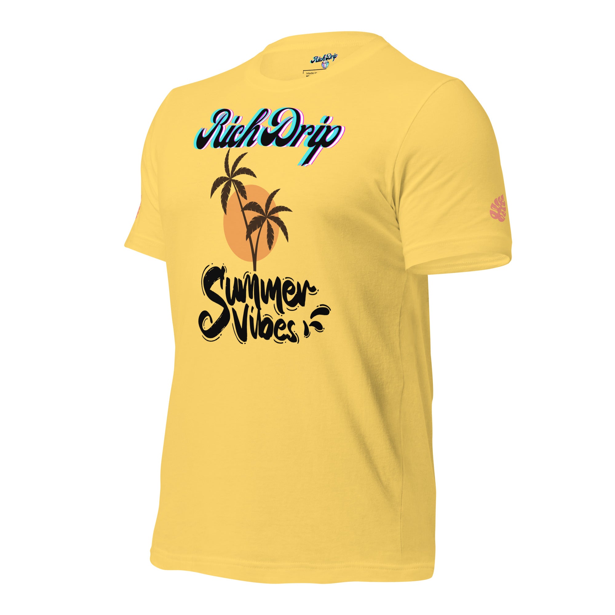 Rich Drip Summer Vibes Logo "Enjoy Every Moment" - Unisex t-shirt