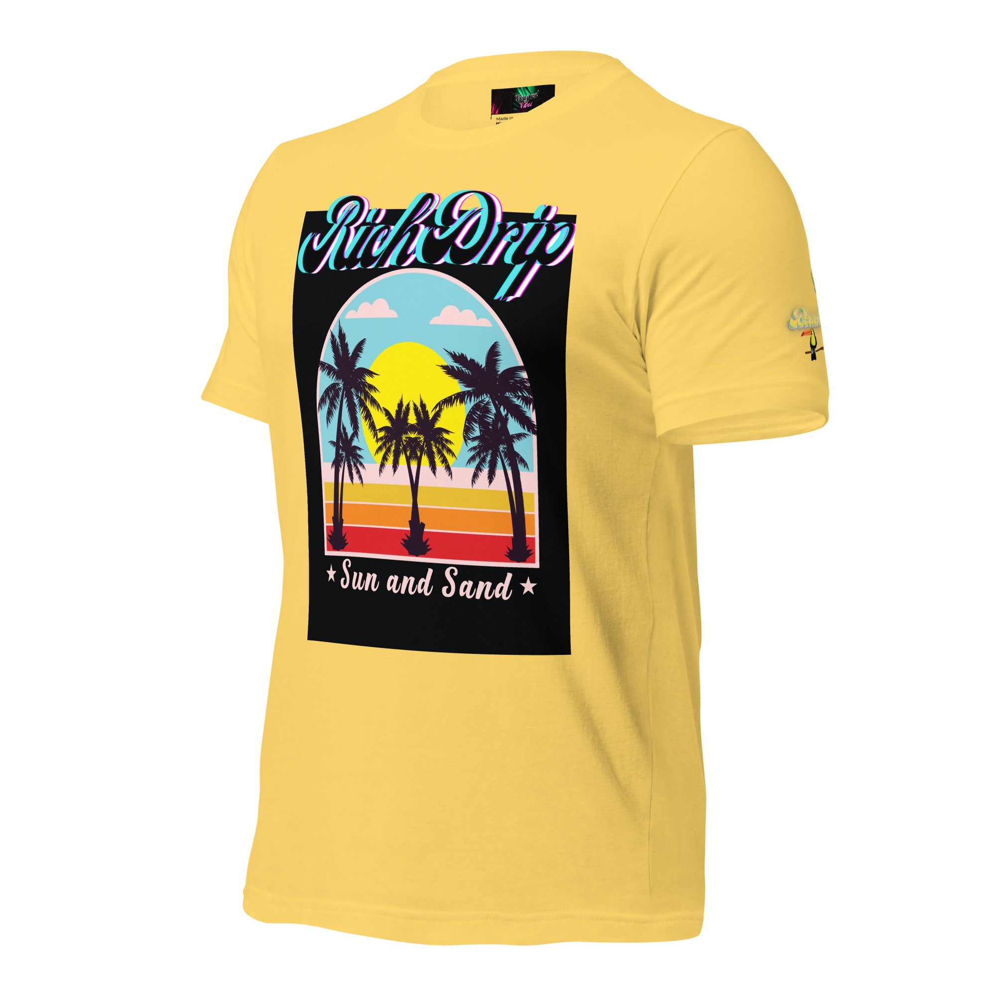 Rich Drip RR Golden Beach Sun and Sand - Unisex t-shirt