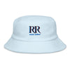 Rich Vibes RR Blue Logo - Unstructured terry cloth bucket hat