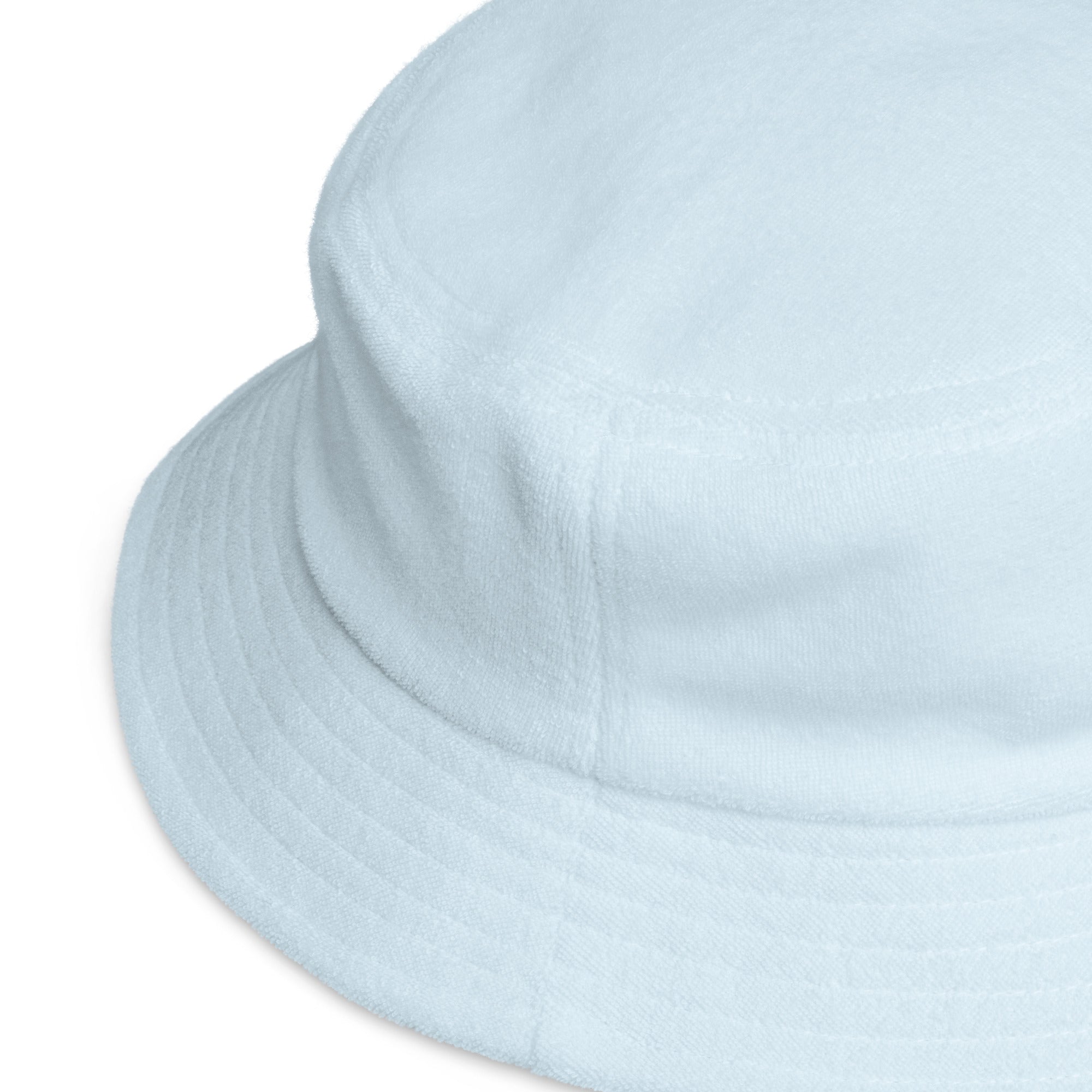 Rich Vibes Sunset Beach Panda - Unstructured terry cloth bucket hat