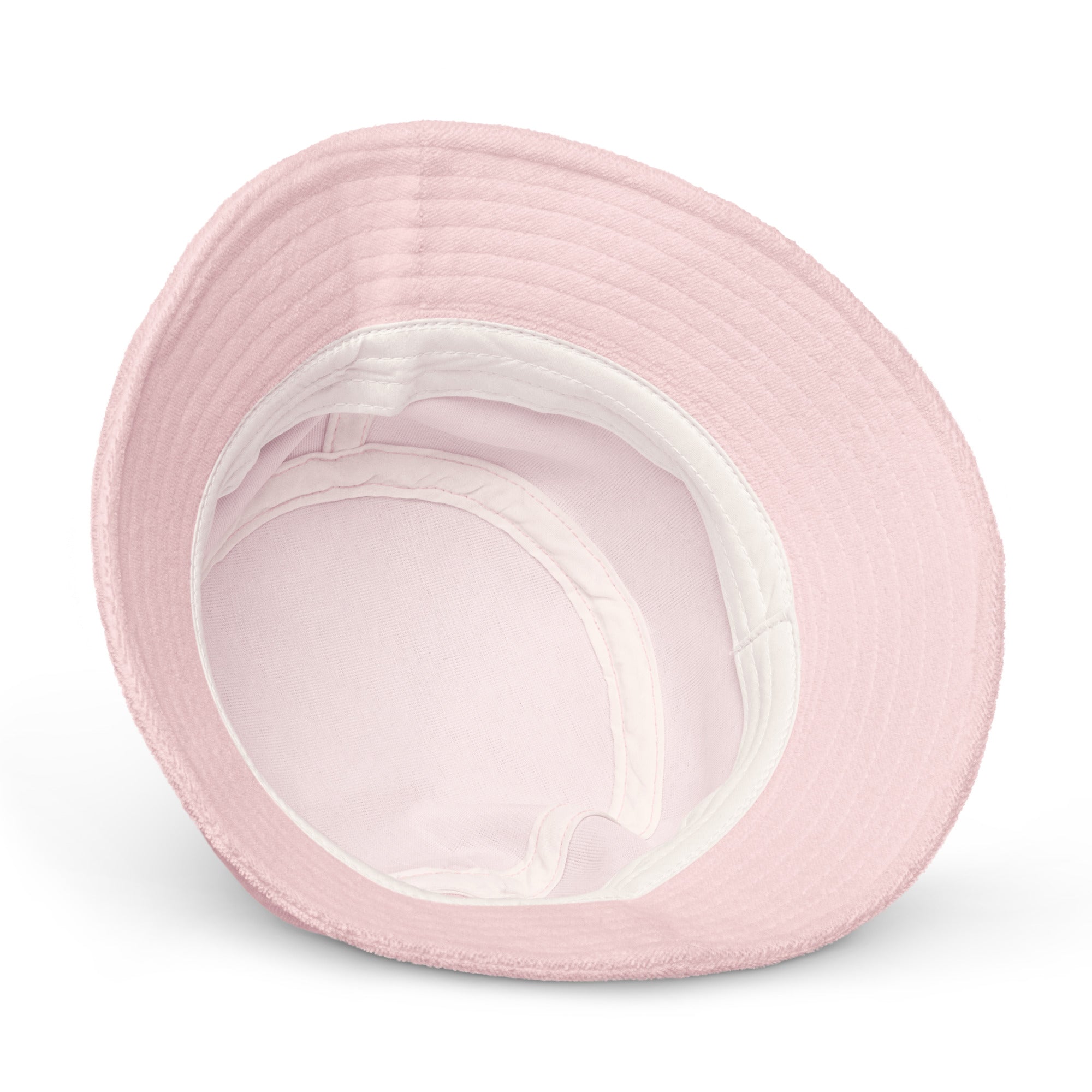 Rich Vibes Sunset Beach Panda - Unstructured terry cloth bucket hat