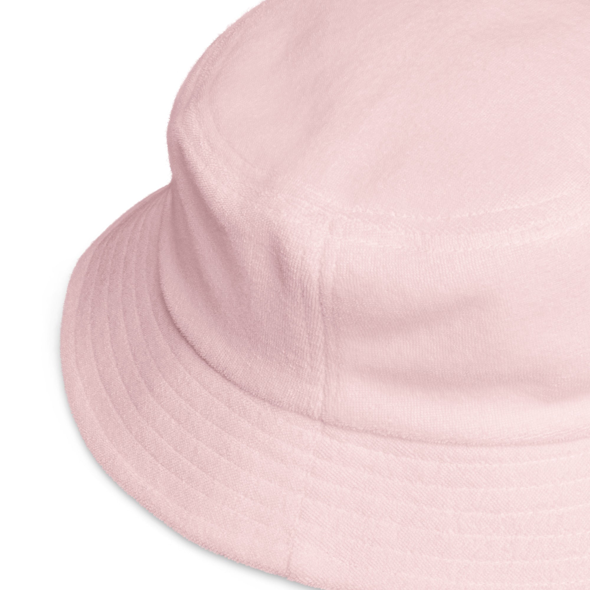 Rich Vibes Sunset Beach Panda - Unstructured terry cloth bucket hat