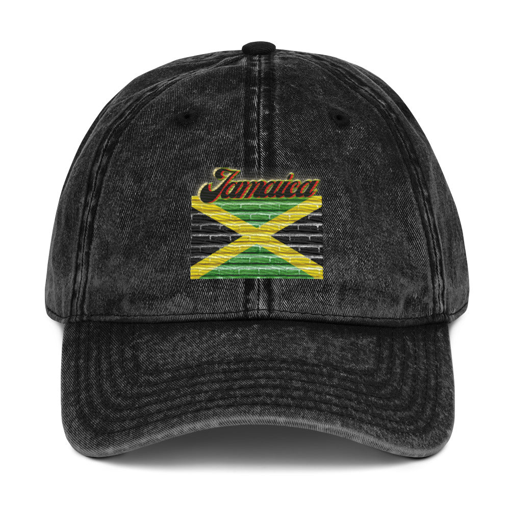Jamaica Camo Vintage - Cotton Twill Cap