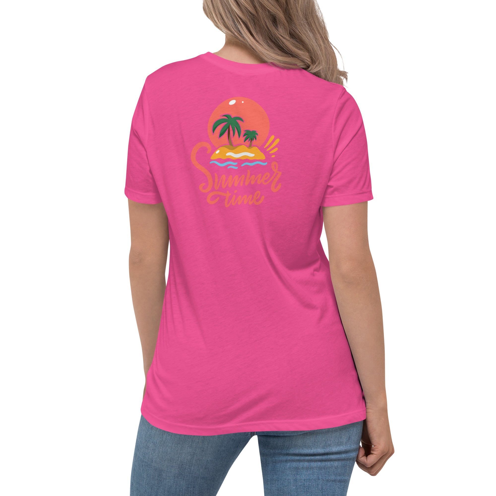 Vineyard Vibes Love Wins Summer Time - Women's Relaxed T-Shirt