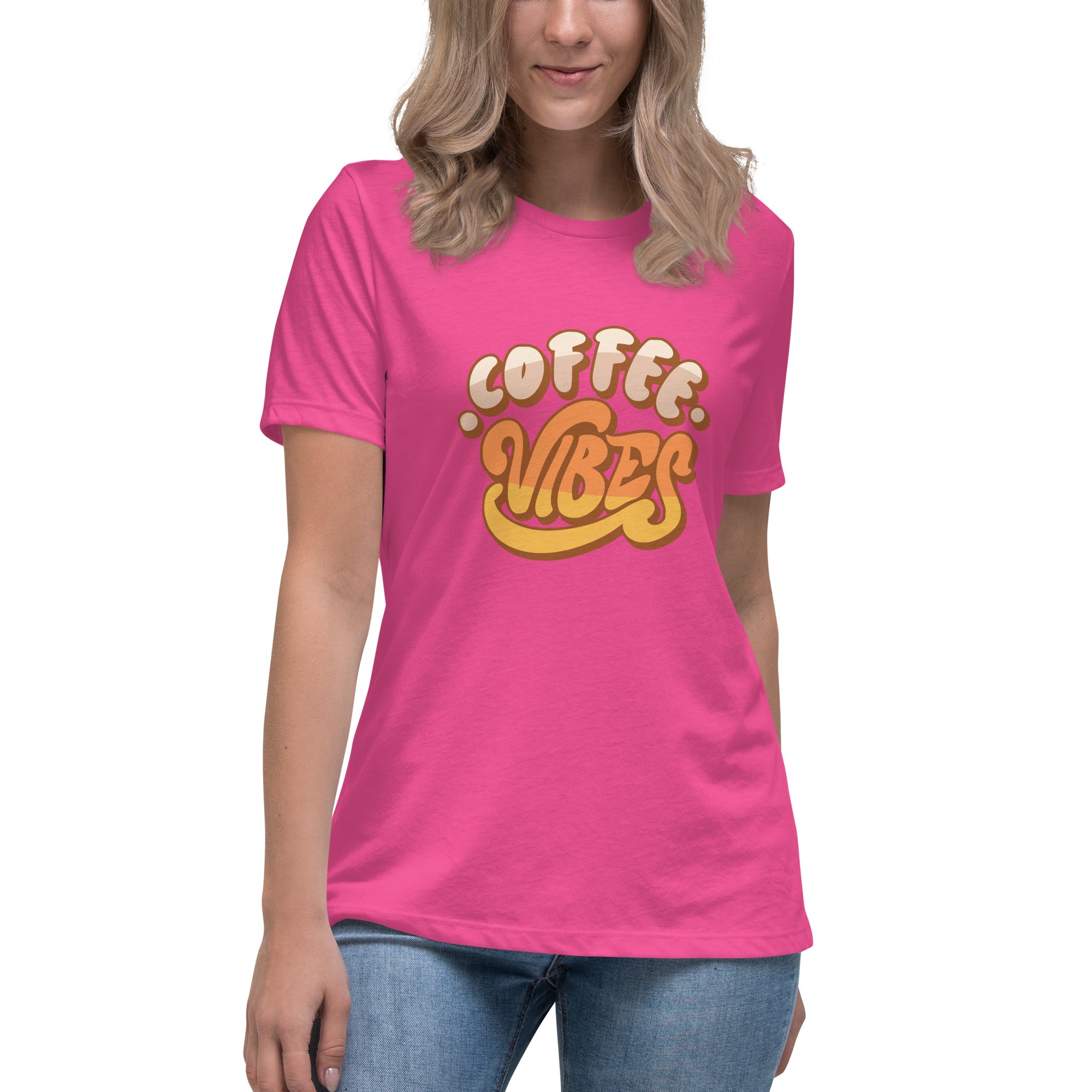 Rich Drip Chill Coffee Vibes - Women's Relaxed T-Shirt