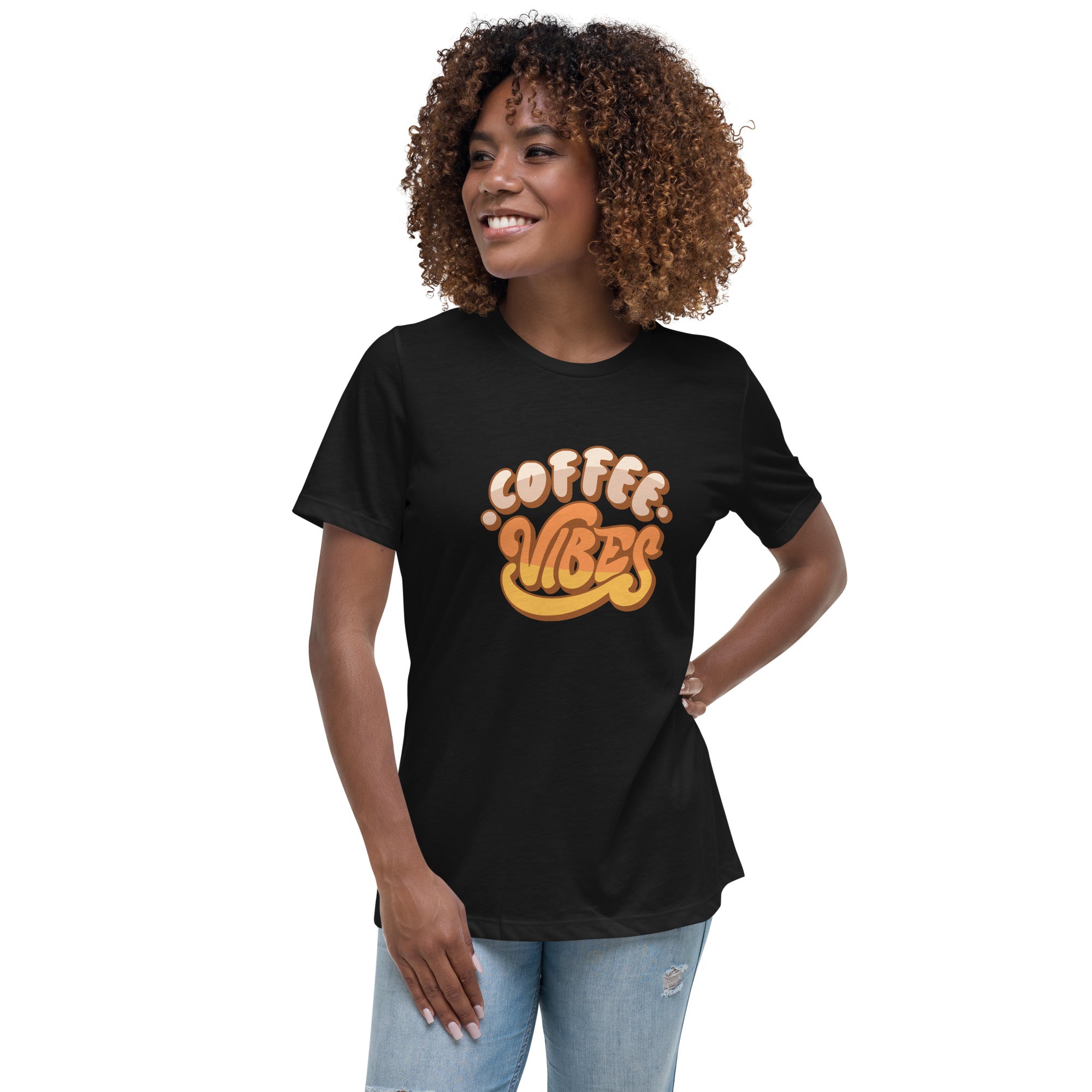 Rich Drip Chill Coffee Vibes - Women's Relaxed T-Shirt