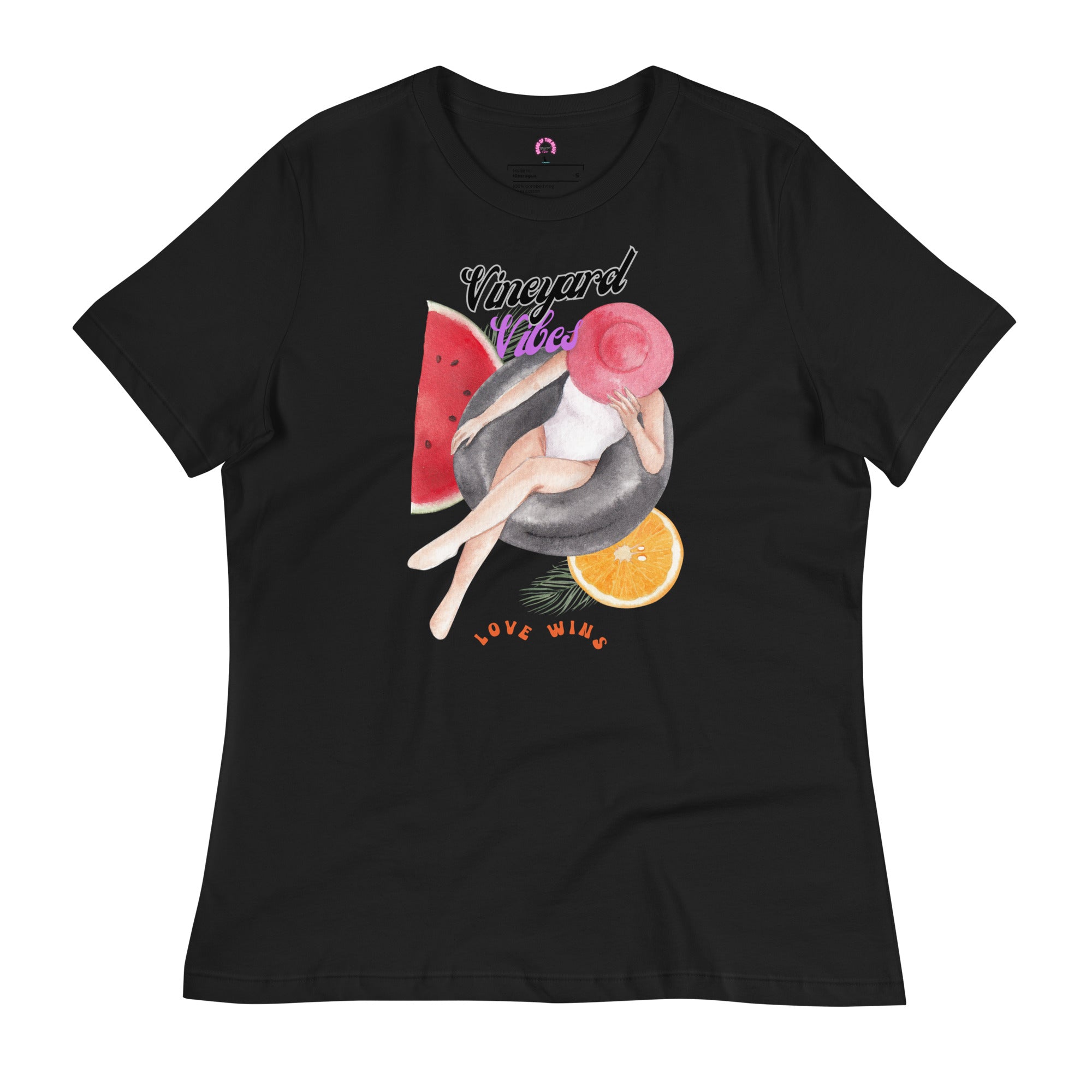 Vineyard Vibes Love Wins Summer Time - Women's Relaxed T-Shirt