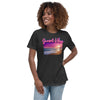 Sunset Vibes Purple - Women's Relaxed T-Shirt
