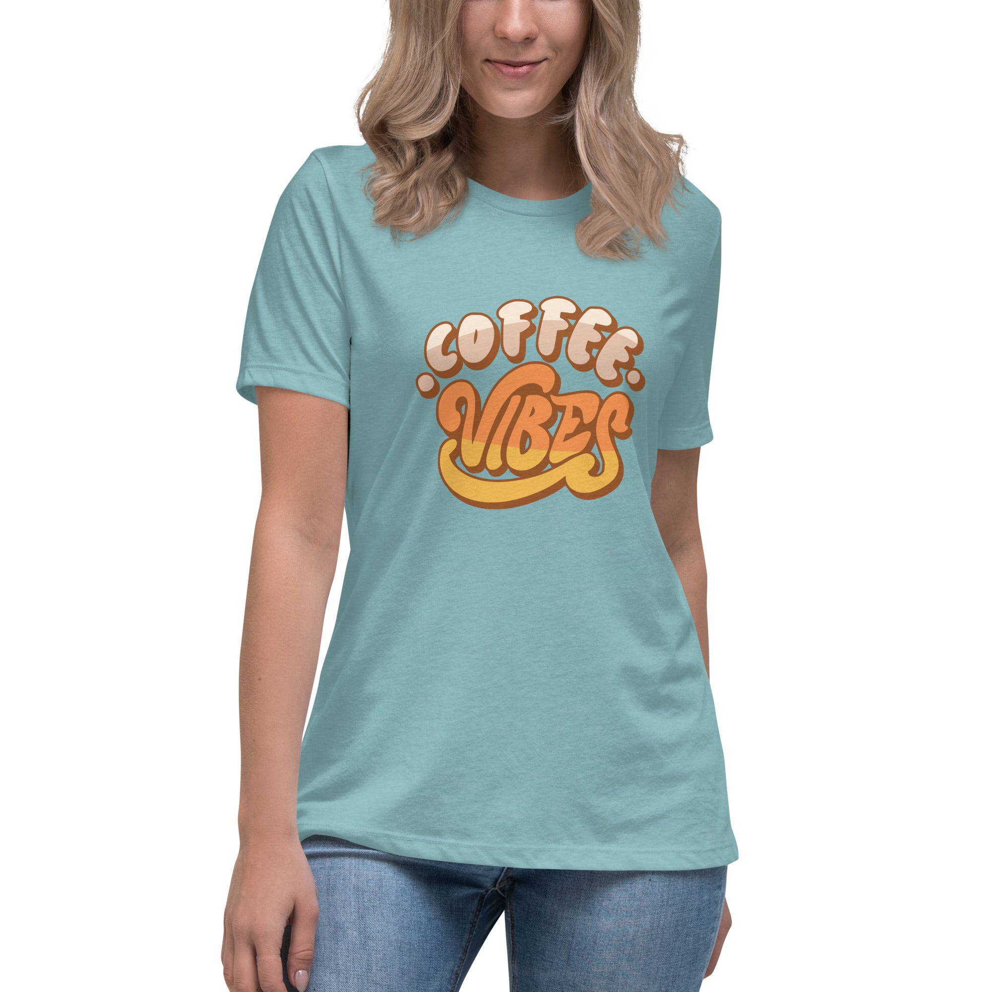Rich Drip Chill Coffee Vibes - Women's Relaxed T-Shirt