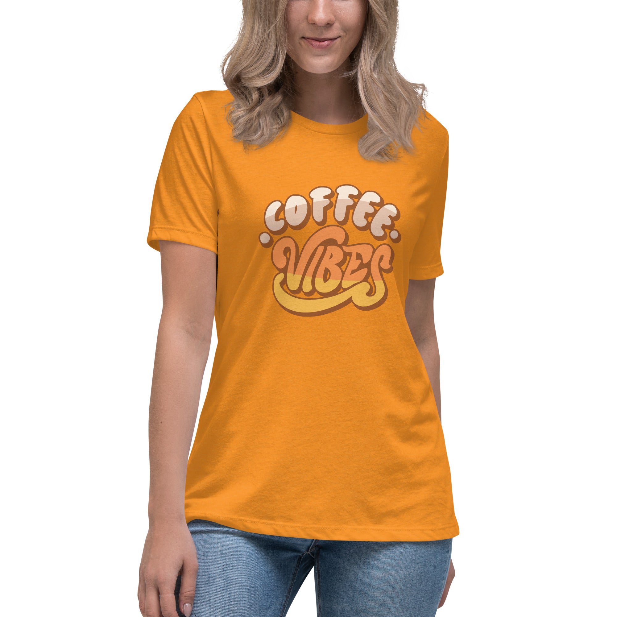 Rich Drip Chill Coffee Vibes - Women's Relaxed T-Shirt