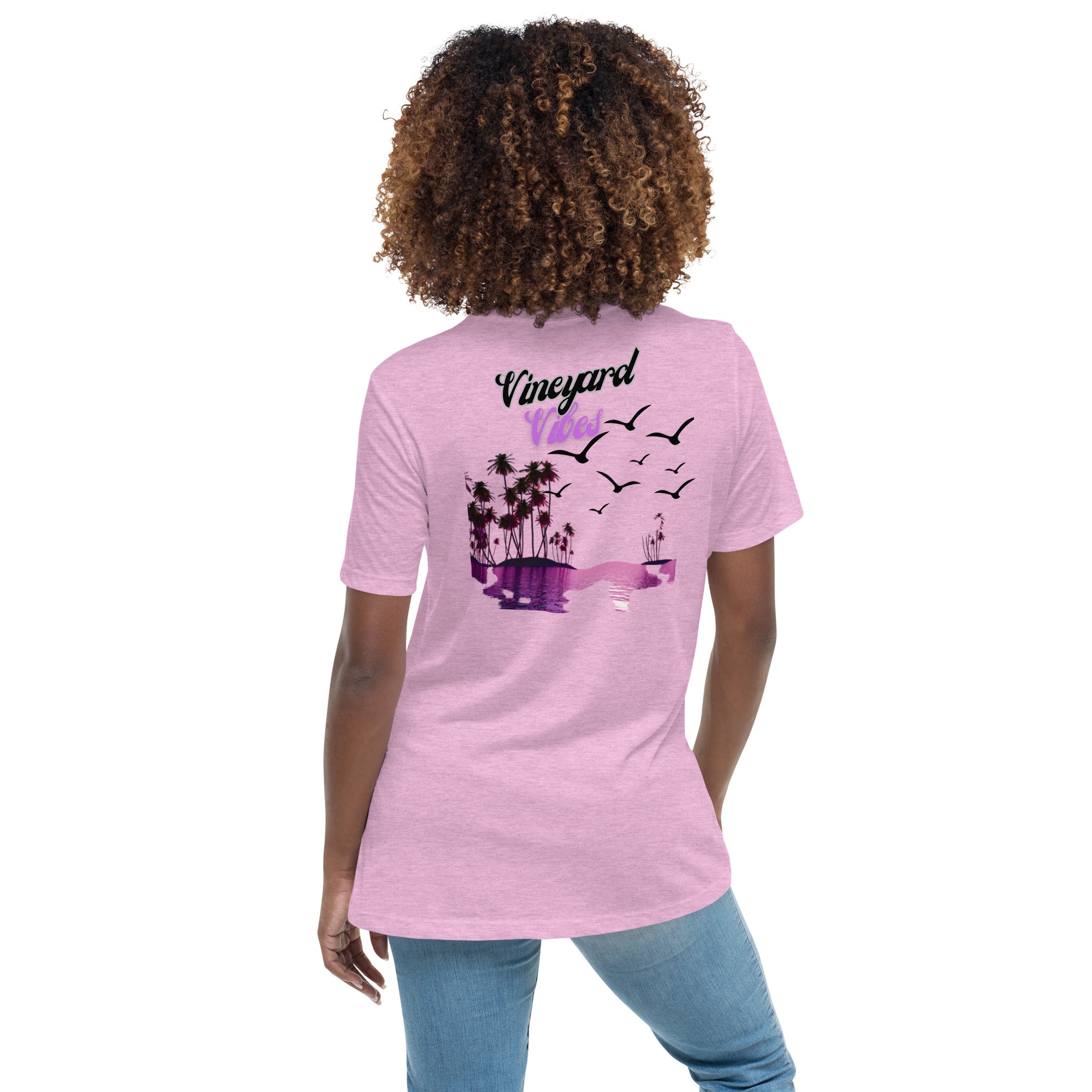 Vineyard Vibes Purple Astro 2.0 - Women's Relaxed T-Shirt