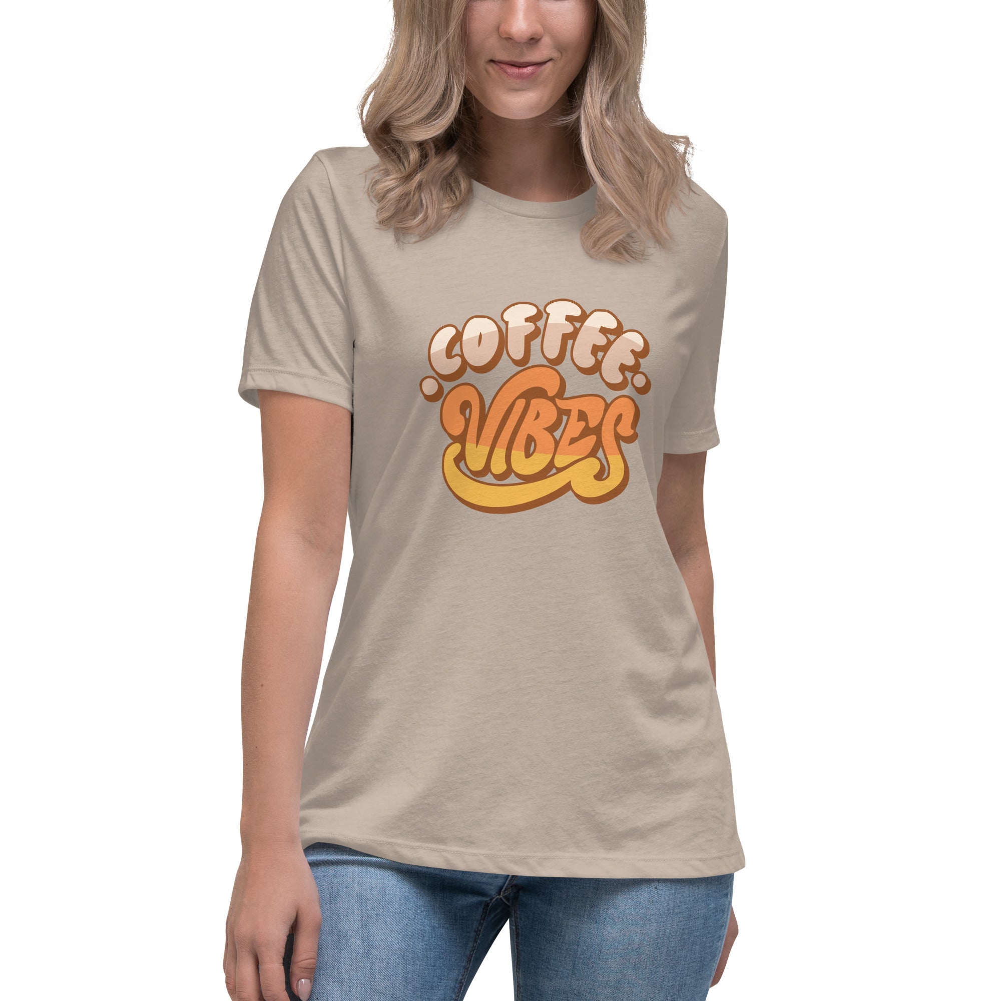 Rich Drip Chill Coffee Vibes - Women's Relaxed T-Shirt