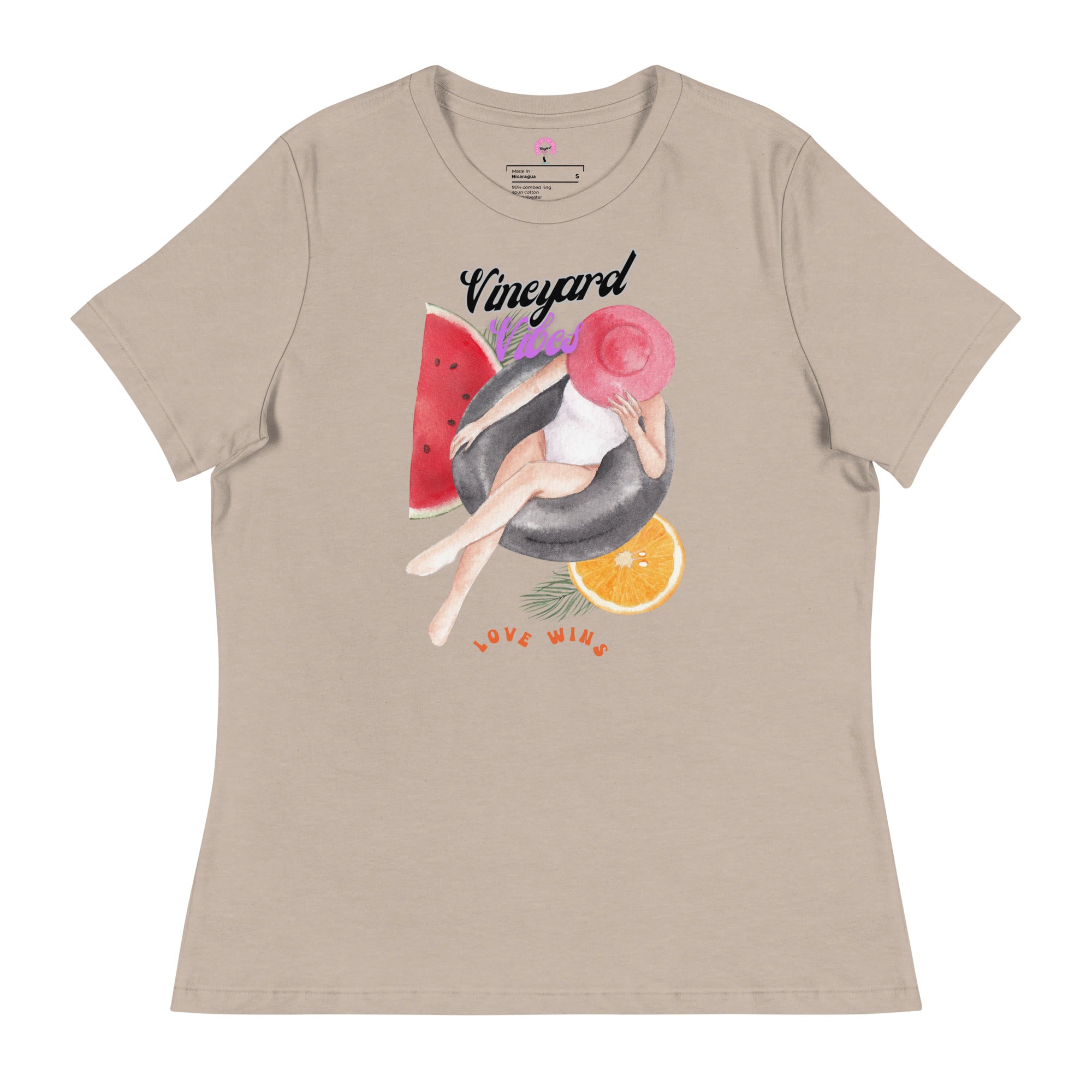 Vineyard Vibes Love Wins Summer Time - Women's Relaxed T-Shirt