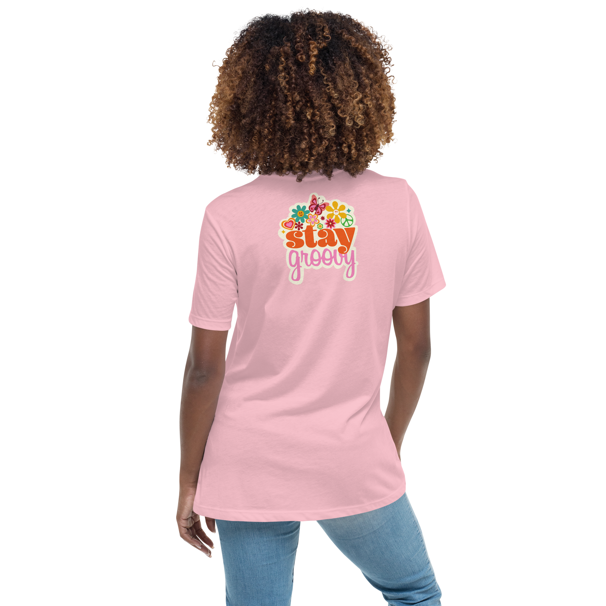 Rich Drip Enjoy Every Moment Stay Groovey - Women's Relaxed T-Shirt